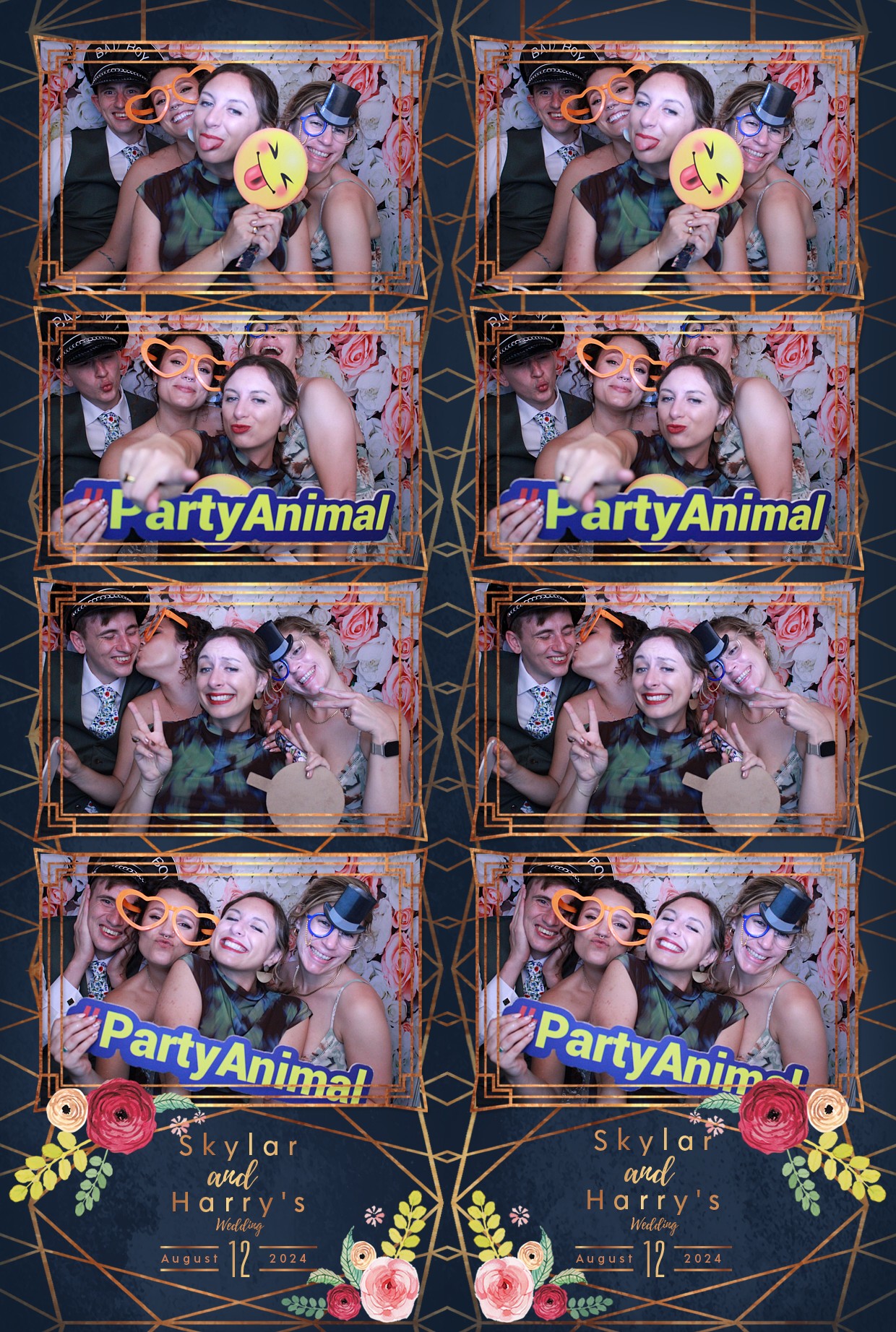 Harry & Skylar's Wedding | View more photos from the event at gallery.myphotoboothexperience.co.uk/u/MyPhotoBoothExperienceLtd/Harry-Skylars-Wedding