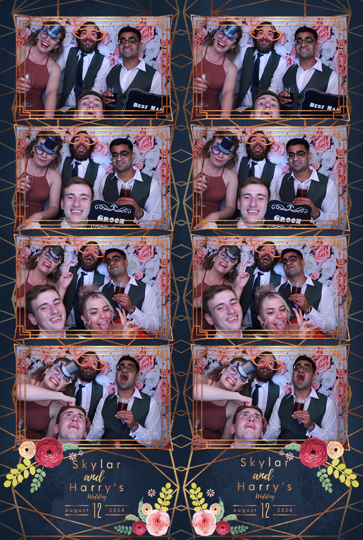Harry & Skylar's Wedding | View more photos from the event at gallery.myphotoboothexperience.co.uk/u/MyPhotoBoothExperienceLtd/Harry-Skylars-Wedding