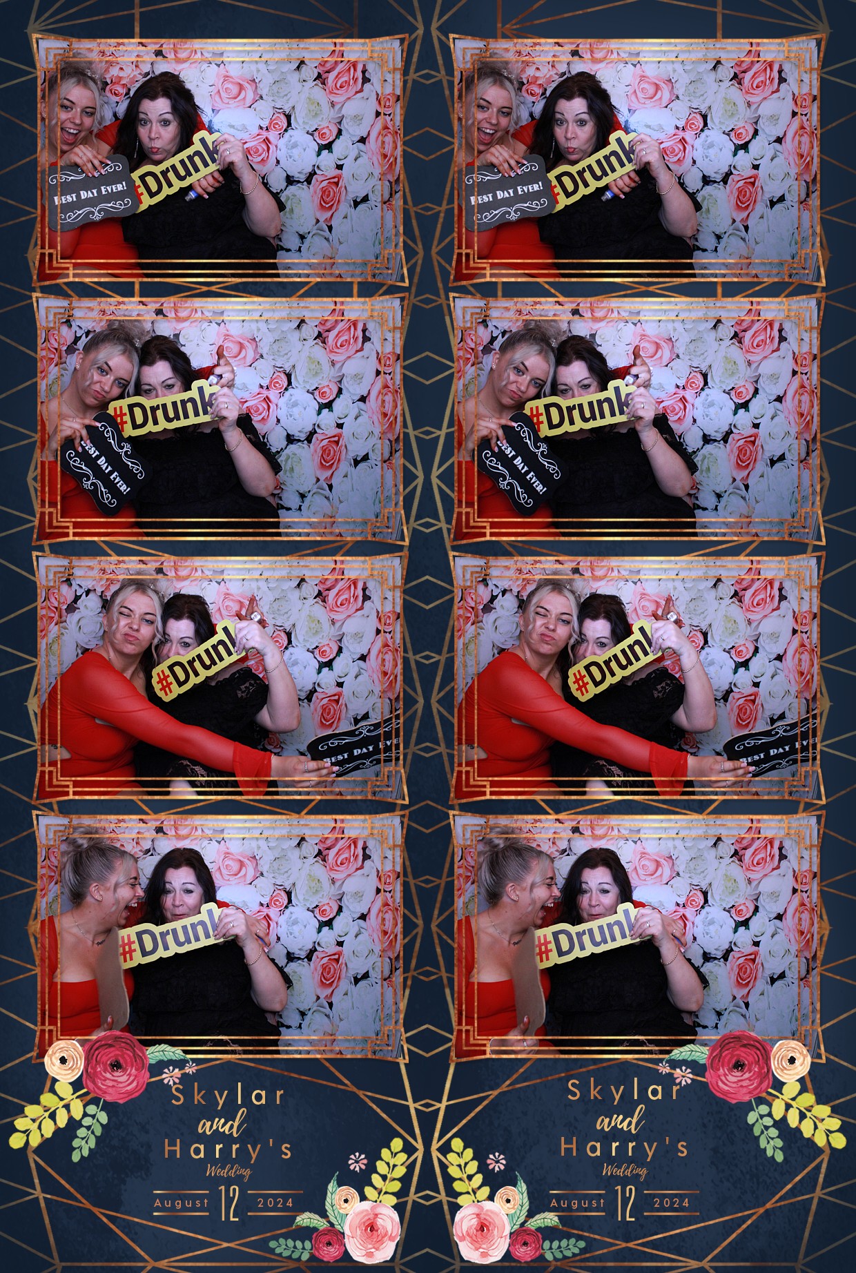 Harry & Skylar's Wedding | View more photos from the event at gallery.myphotoboothexperience.co.uk/u/MyPhotoBoothExperienceLtd/Harry-Skylars-Wedding