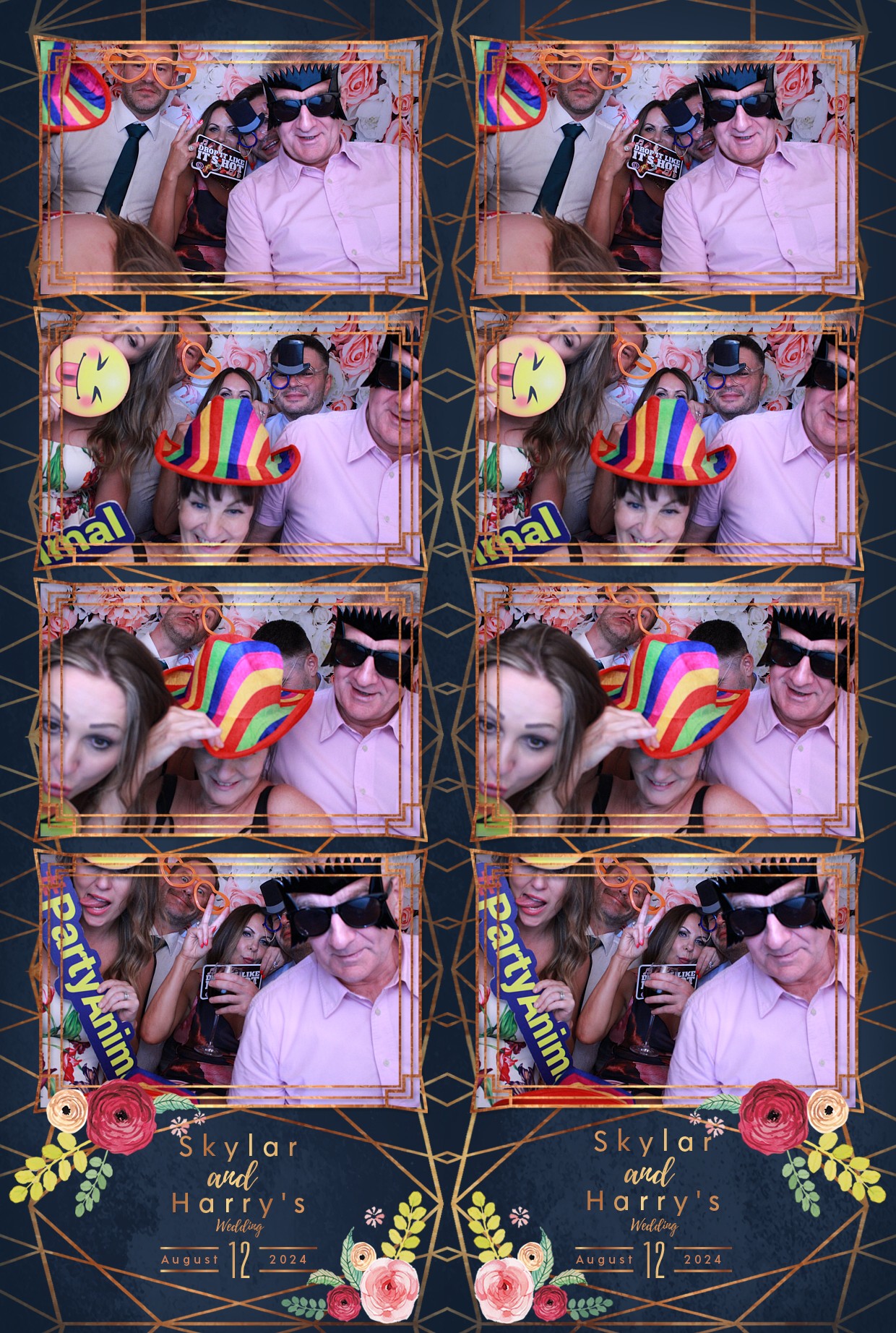 Harry & Skylar's Wedding | View more photos from the event at gallery.myphotoboothexperience.co.uk/u/MyPhotoBoothExperienceLtd/Harry-Skylars-Wedding