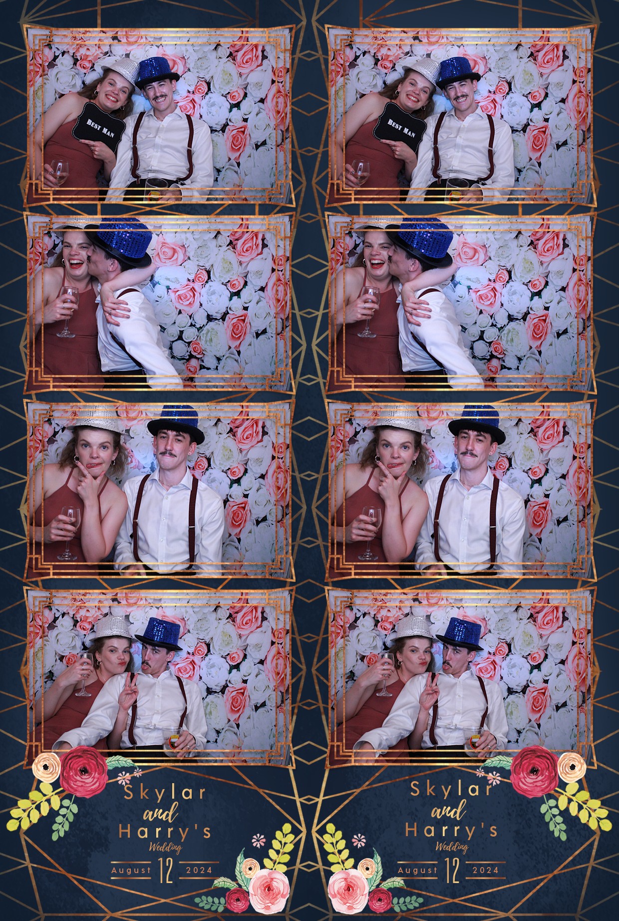 Harry & Skylar's Wedding | View more photos from the event at gallery.myphotoboothexperience.co.uk/u/MyPhotoBoothExperienceLtd/Harry-Skylars-Wedding