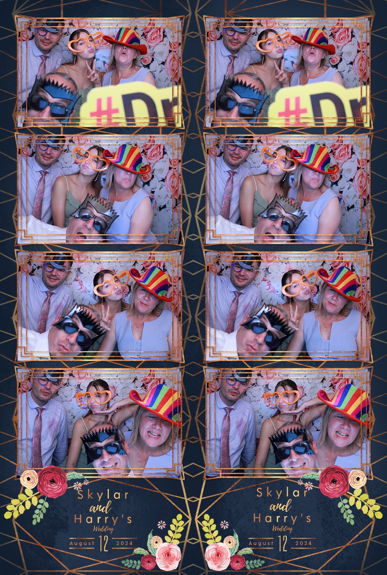 Harry & Skylar's Wedding | View more photos from the event at gallery.myphotoboothexperience.co.uk/u/MyPhotoBoothExperienceLtd/Harry-Skylars-Wedding