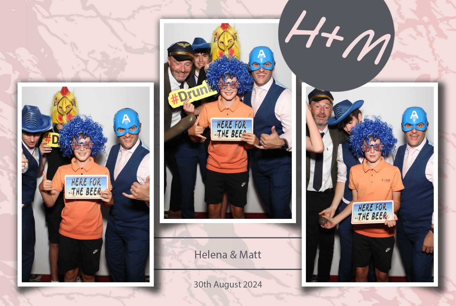 Helena & Matt's Wedding | View more photos from the event at gallery.myphotoboothexperience.co.uk/u/MyPhotoBoothExperienceLtd/Helena-Matts-Wedding