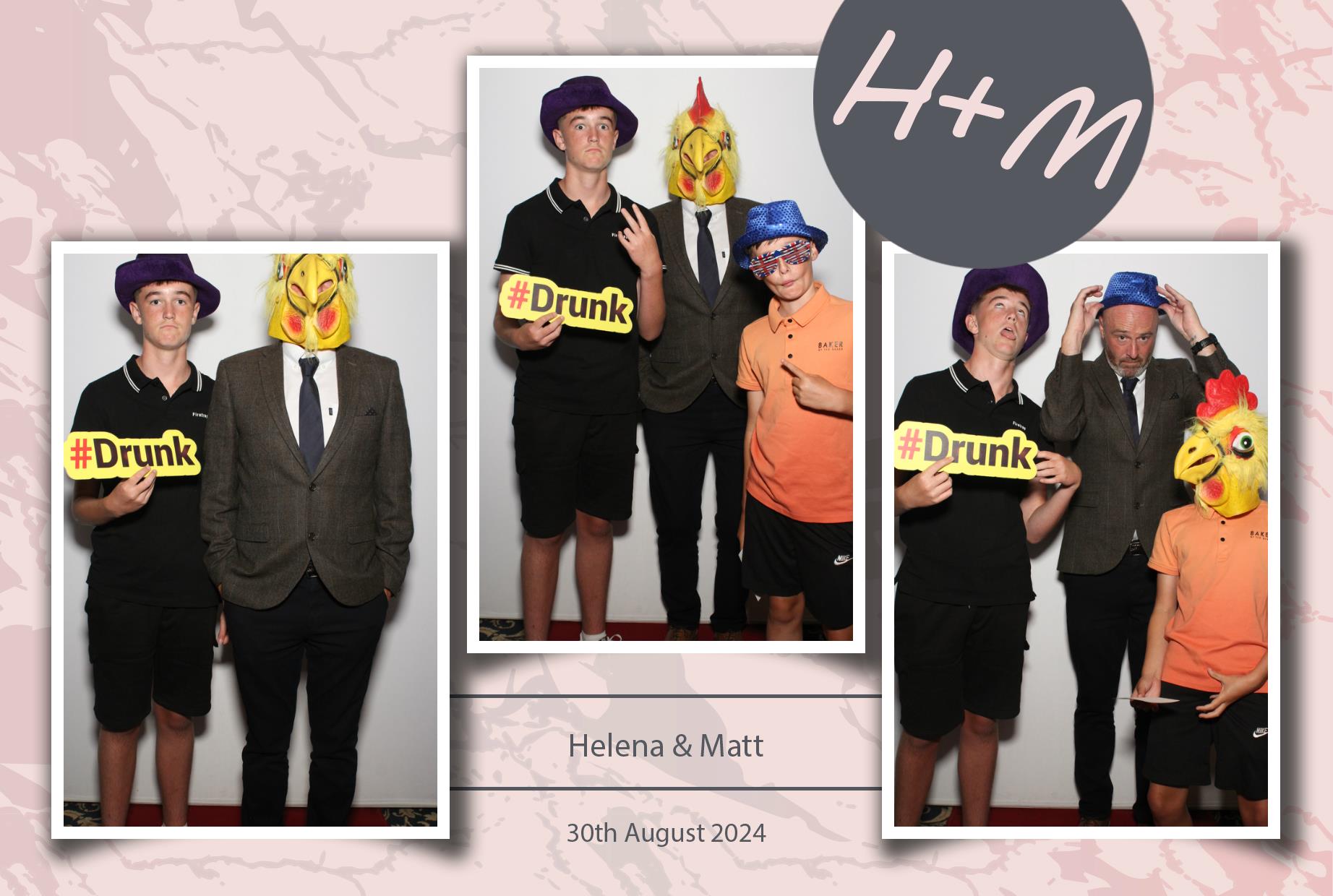 Helena & Matt's Wedding | View more photos from the event at gallery.myphotoboothexperience.co.uk/u/MyPhotoBoothExperienceLtd/Helena-Matts-Wedding