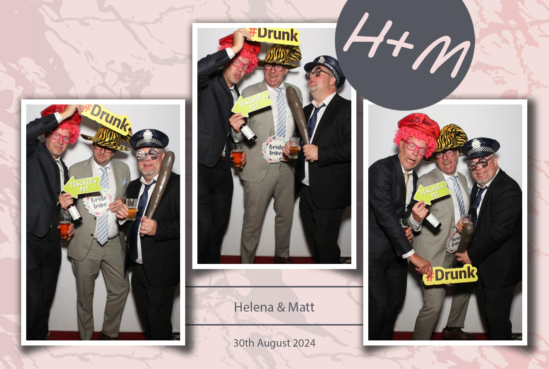 Helena & Matt's Wedding | View more photos from the event at gallery.myphotoboothexperience.co.uk/u/MyPhotoBoothExperienceLtd/Helena-Matts-Wedding