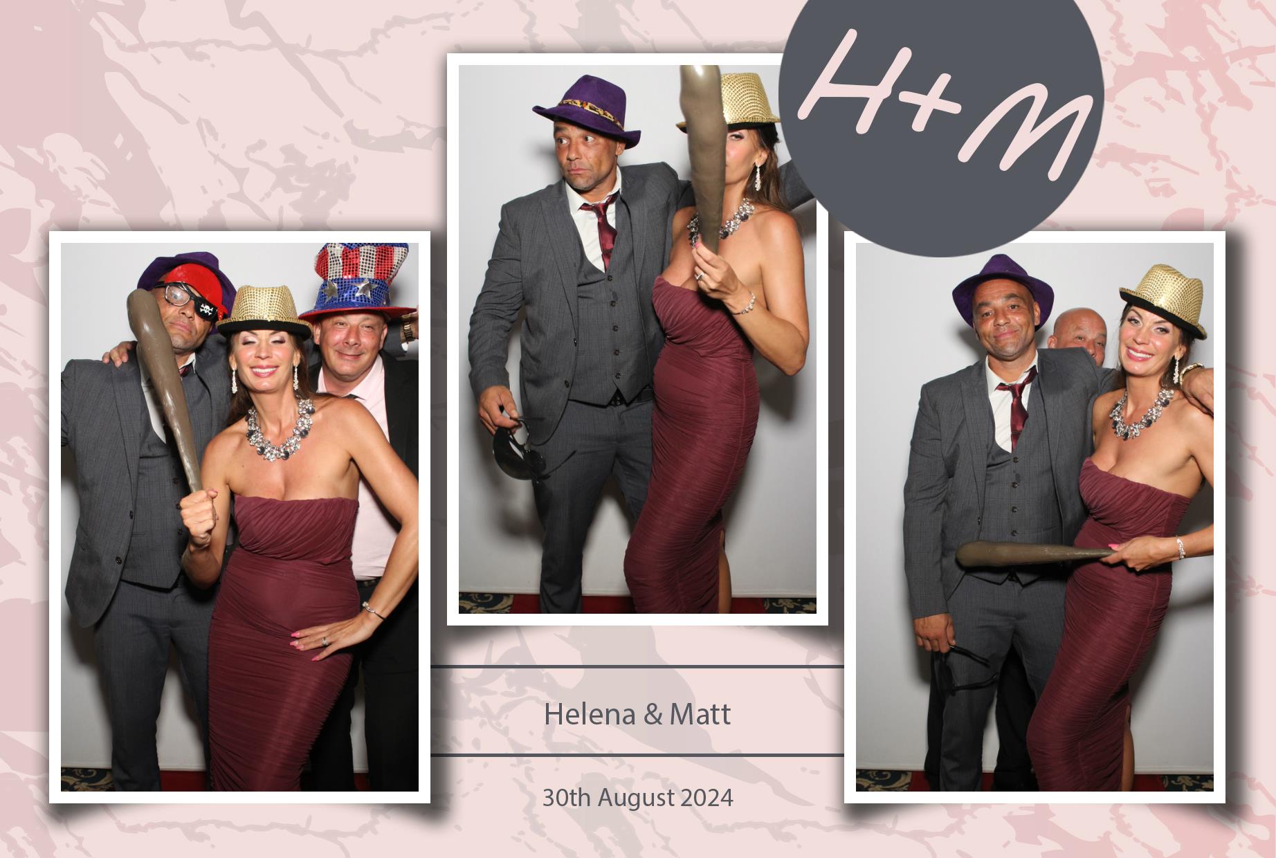 Helena & Matt's Wedding | View more photos from the event at gallery.myphotoboothexperience.co.uk/u/MyPhotoBoothExperienceLtd/Helena-Matts-Wedding
