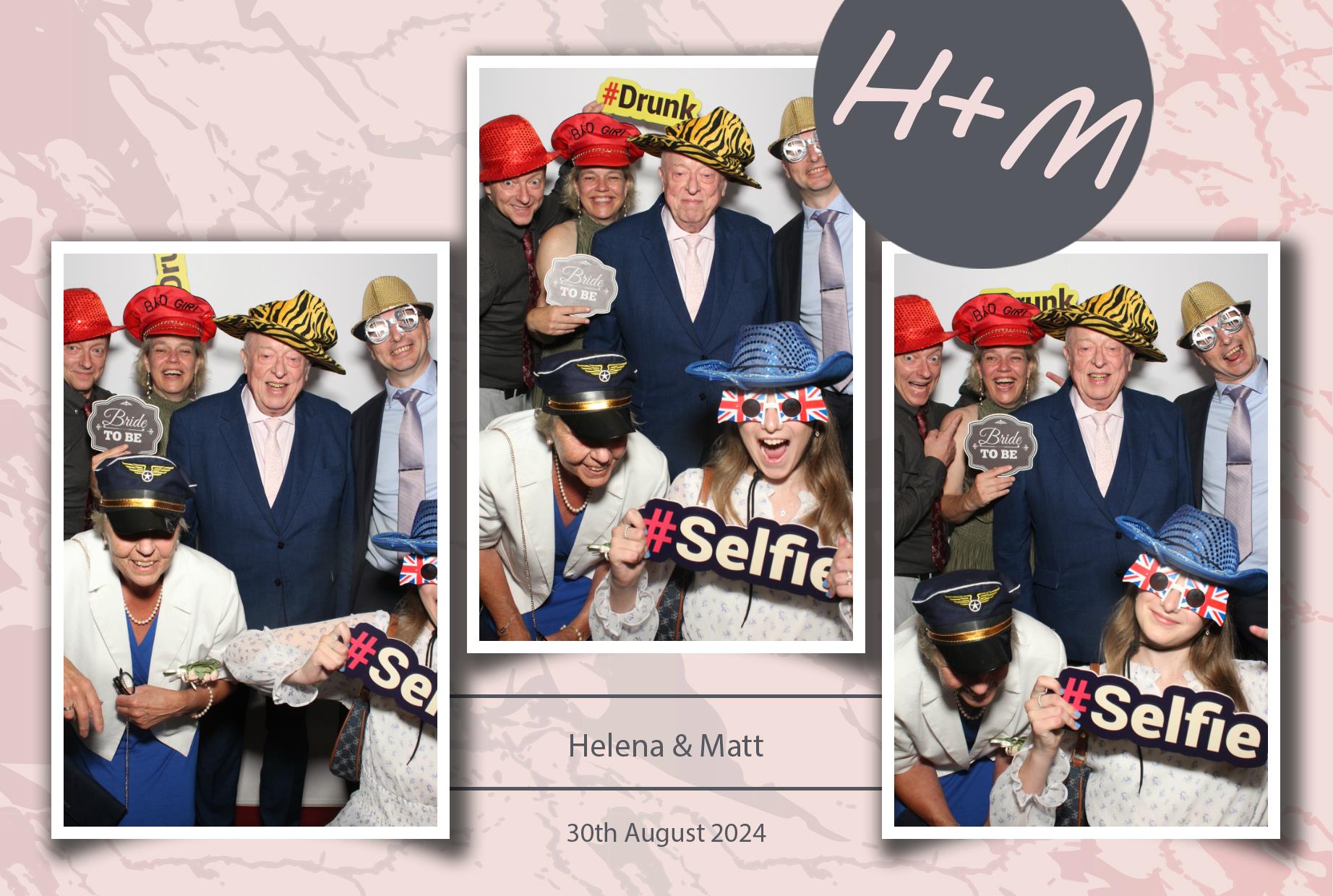 Helena & Matt's Wedding | View more photos from the event at gallery.myphotoboothexperience.co.uk/u/MyPhotoBoothExperienceLtd/Helena-Matts-Wedding