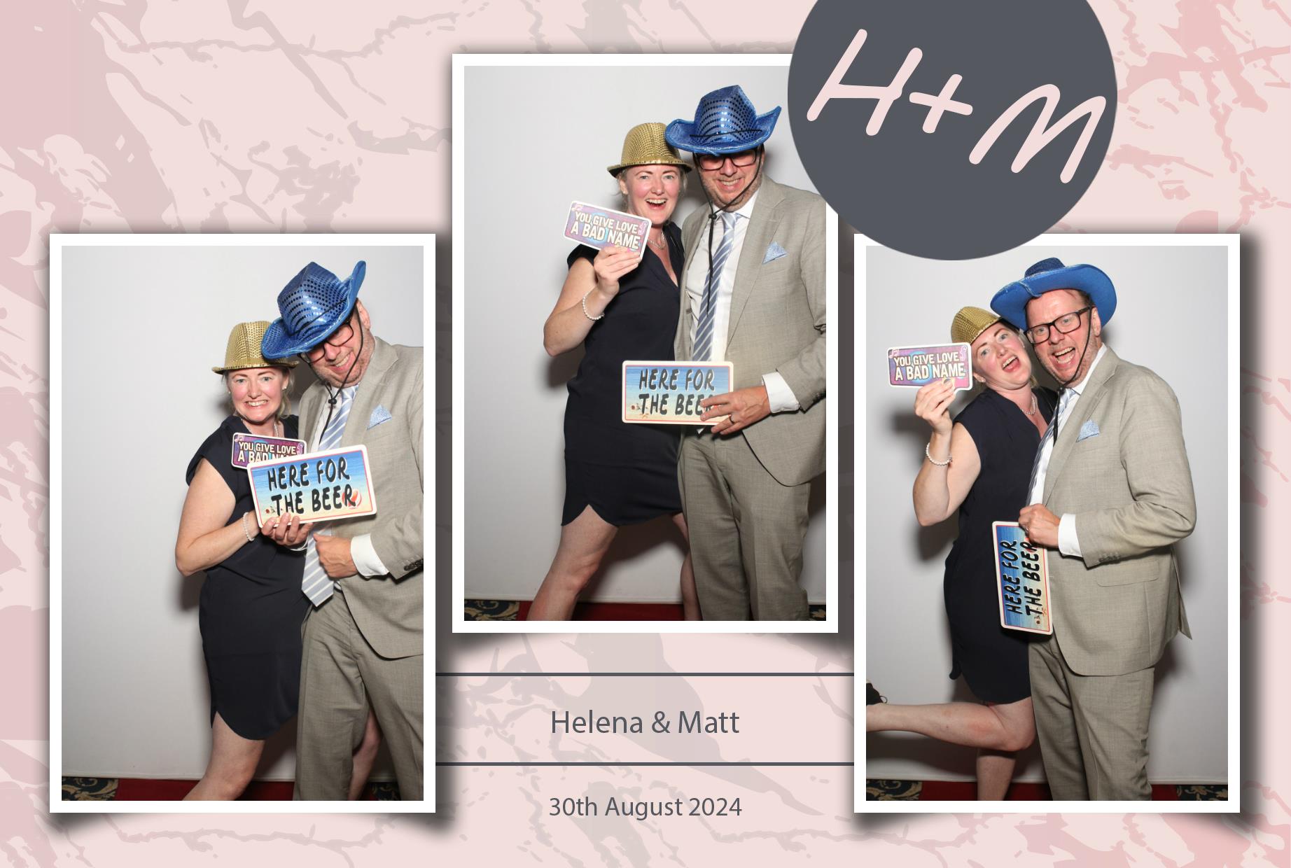 Helena & Matt's Wedding | View more photos from the event at gallery.myphotoboothexperience.co.uk/u/MyPhotoBoothExperienceLtd/Helena-Matts-Wedding