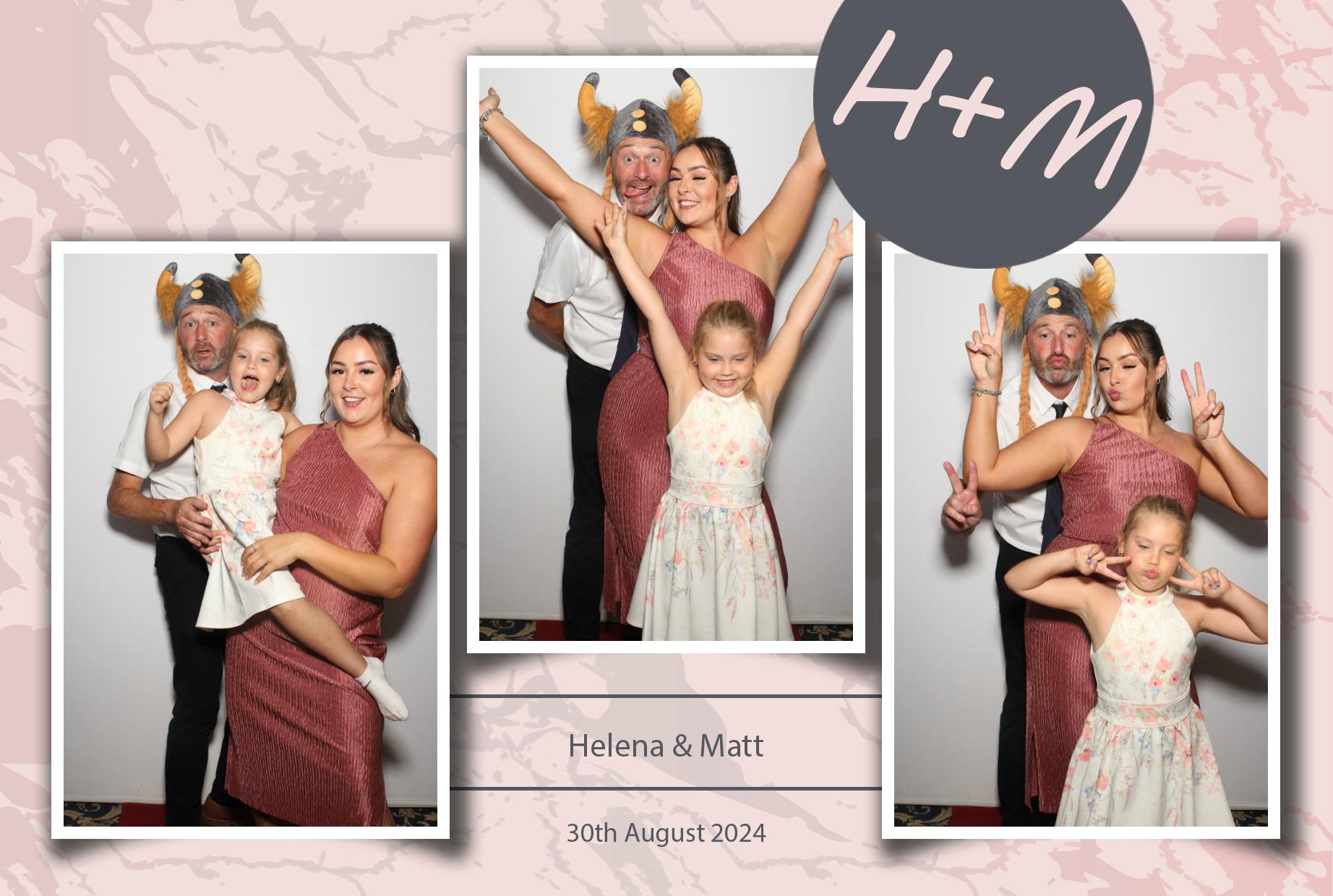 Helena & Matt's Wedding | View more photos from the event at gallery.myphotoboothexperience.co.uk/u/MyPhotoBoothExperienceLtd/Helena-Matts-Wedding