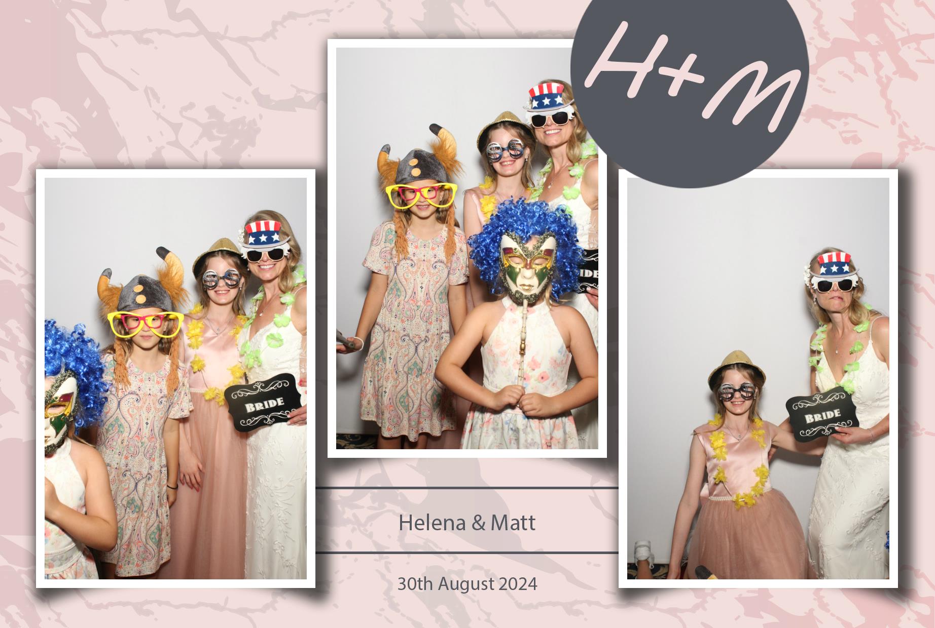 Helena & Matt's Wedding | View more photos from the event at gallery.myphotoboothexperience.co.uk/u/MyPhotoBoothExperienceLtd/Helena-Matts-Wedding