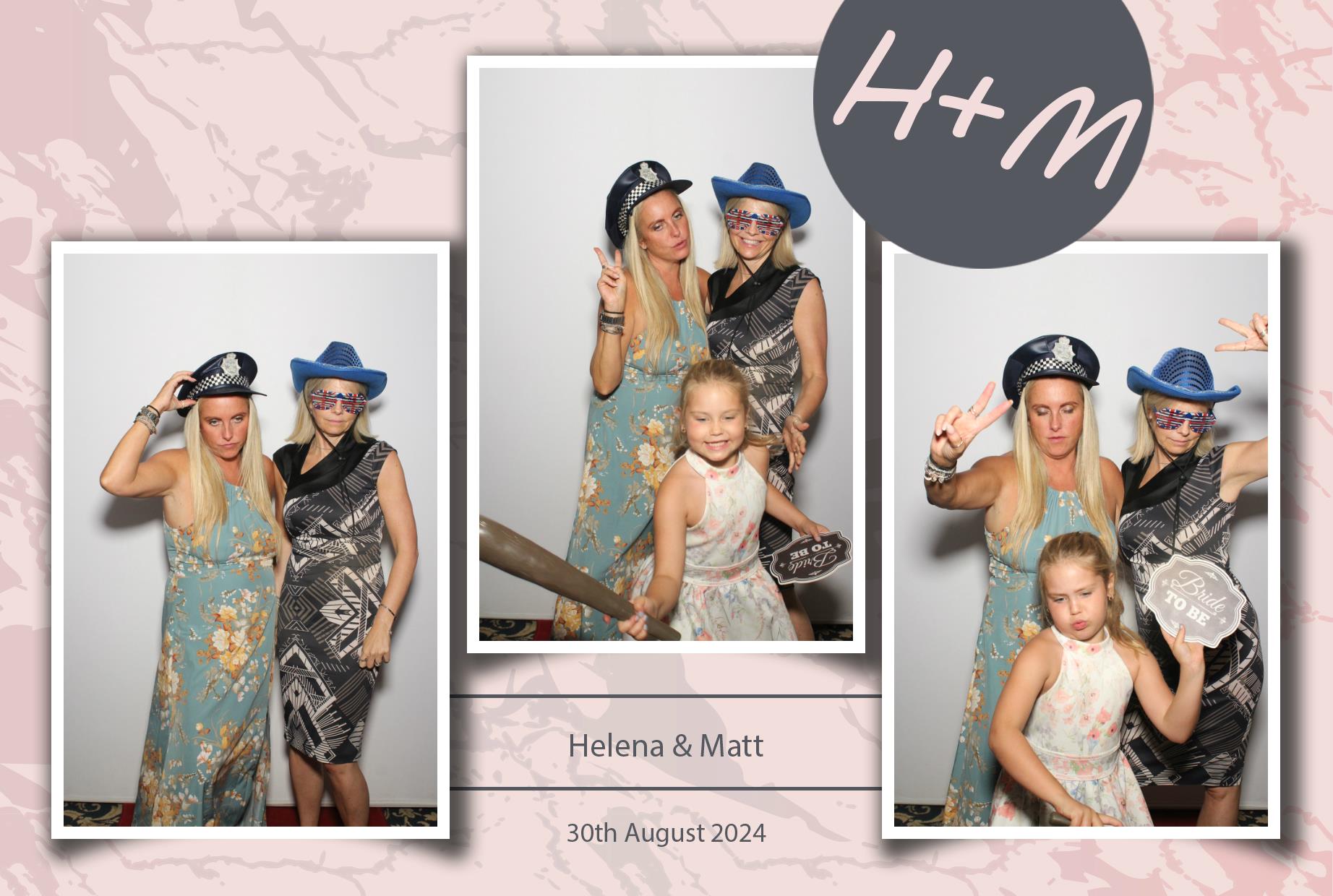 Helena & Matt's Wedding | View more photos from the event at gallery.myphotoboothexperience.co.uk/u/MyPhotoBoothExperienceLtd/Helena-Matts-Wedding