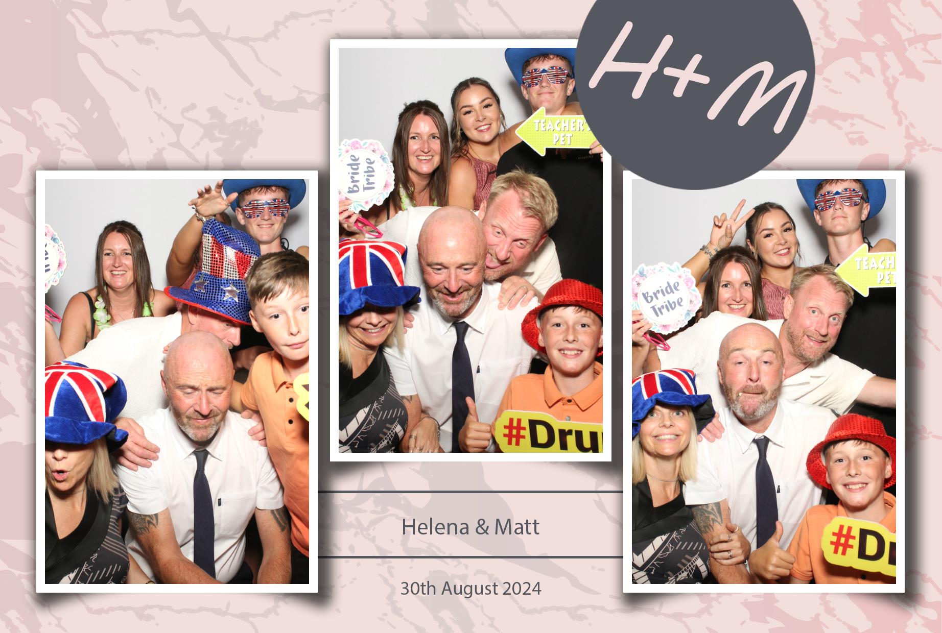 Helena & Matt's Wedding | View more photos from the event at gallery.myphotoboothexperience.co.uk/u/MyPhotoBoothExperienceLtd/Helena-Matts-Wedding