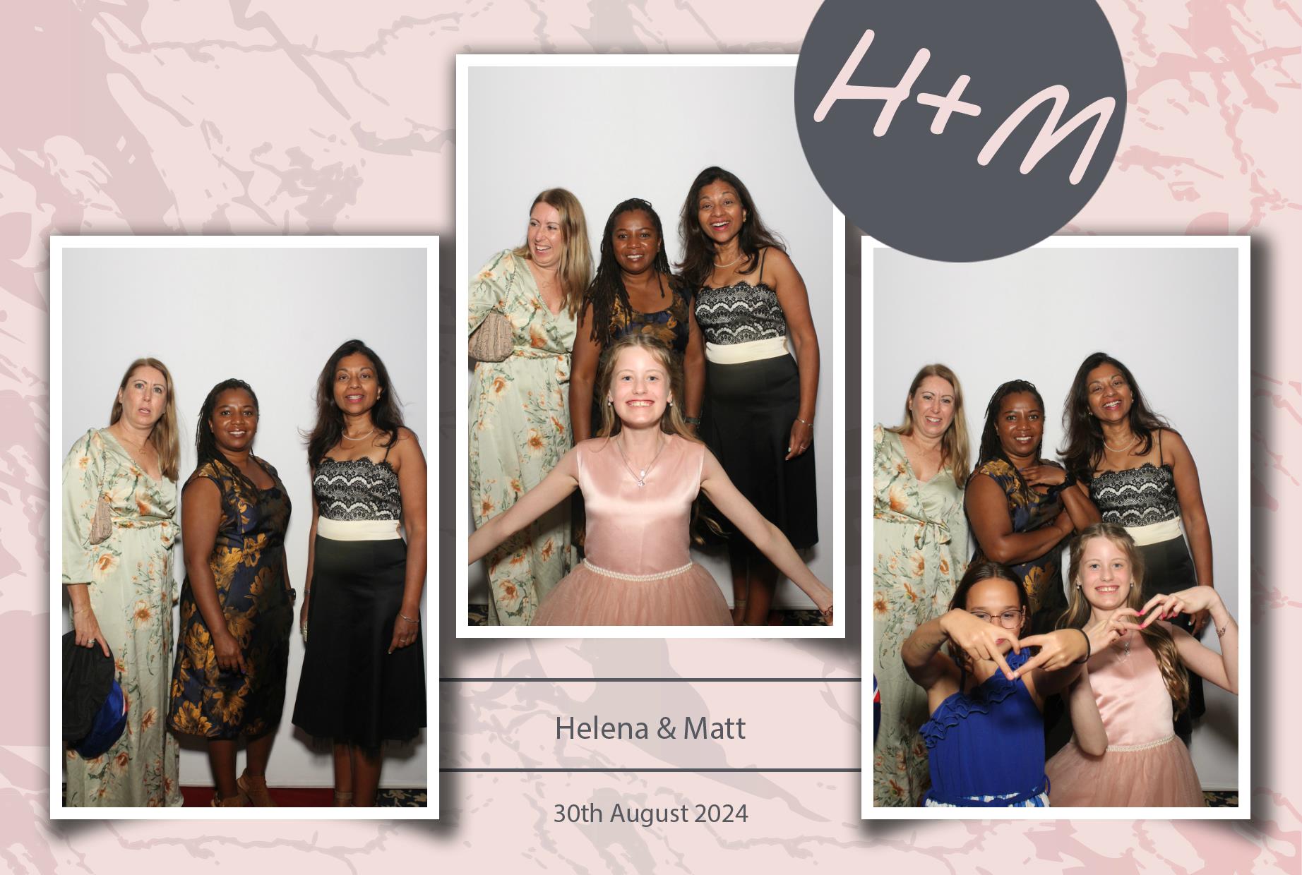 Helena & Matt's Wedding | View more photos from the event at gallery.myphotoboothexperience.co.uk/u/MyPhotoBoothExperienceLtd/Helena-Matts-Wedding