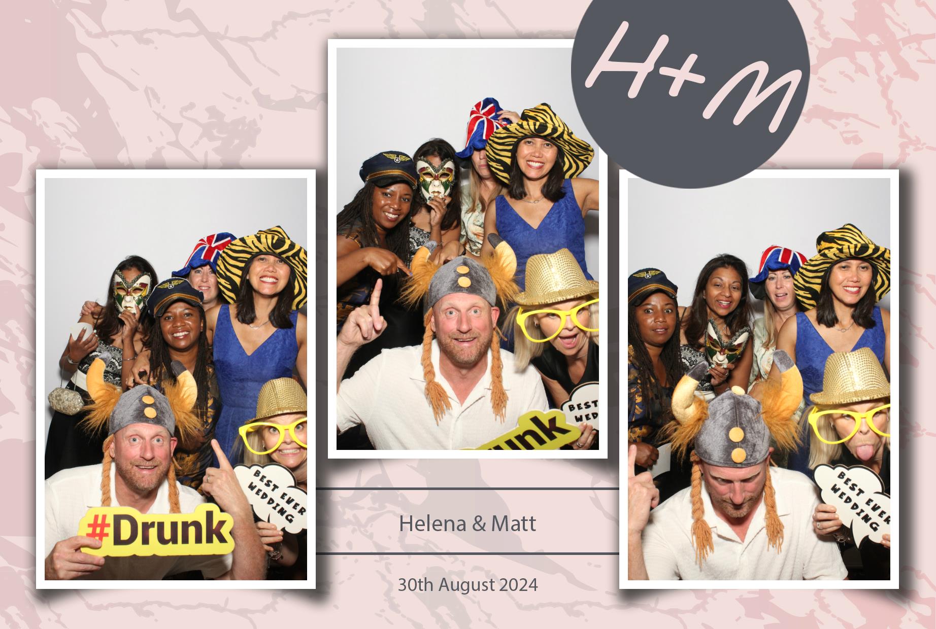 Helena & Matt's Wedding | View more photos from the event at gallery.myphotoboothexperience.co.uk/u/MyPhotoBoothExperienceLtd/Helena-Matts-Wedding
