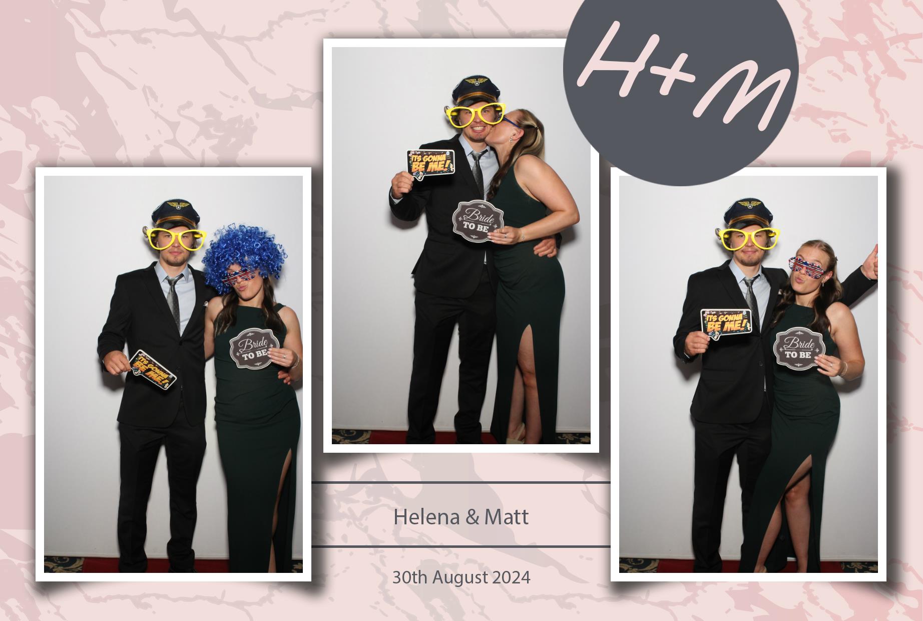Helena & Matt's Wedding | View more photos from the event at gallery.myphotoboothexperience.co.uk/u/MyPhotoBoothExperienceLtd/Helena-Matts-Wedding