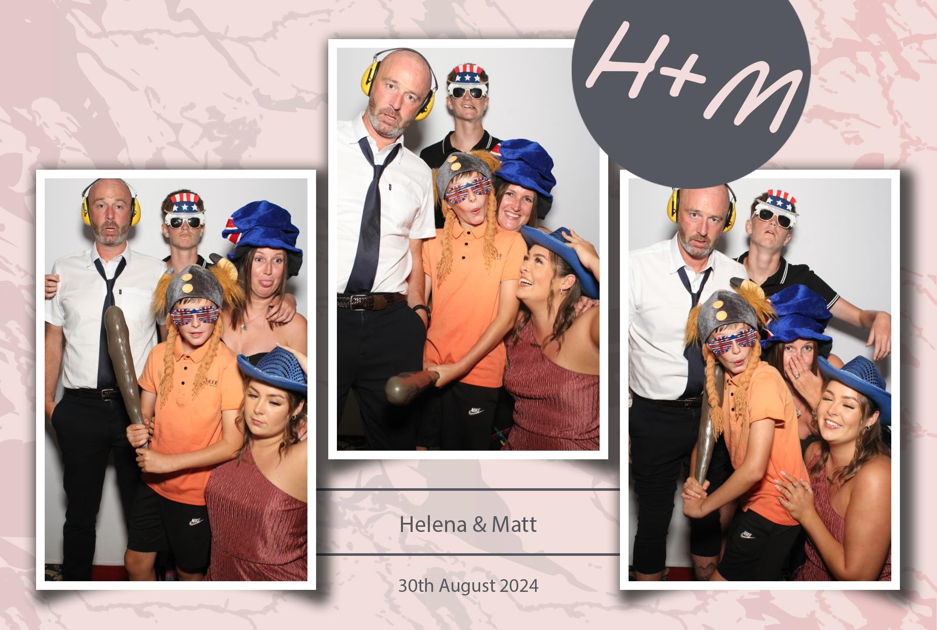 Helena & Matt's Wedding | View more photos from the event at gallery.myphotoboothexperience.co.uk/u/MyPhotoBoothExperienceLtd/Helena-Matts-Wedding