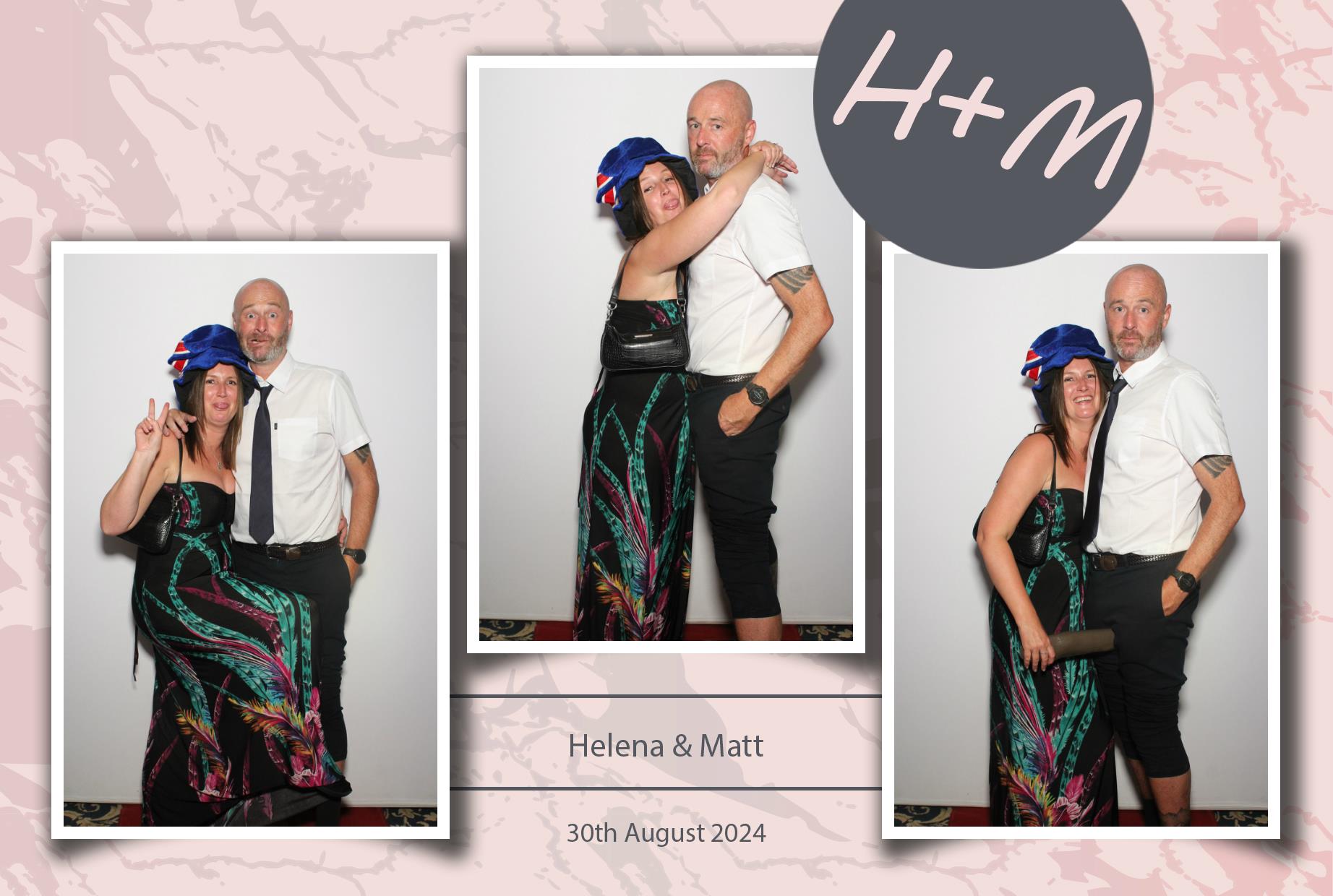 Helena & Matt's Wedding | View more photos from the event at gallery.myphotoboothexperience.co.uk/u/MyPhotoBoothExperienceLtd/Helena-Matts-Wedding
