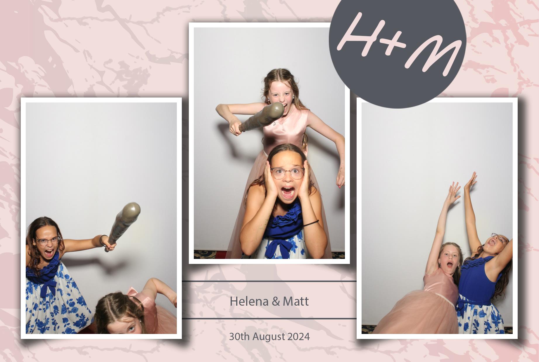 Helena & Matt's Wedding | View more photos from the event at gallery.myphotoboothexperience.co.uk/u/MyPhotoBoothExperienceLtd/Helena-Matts-Wedding