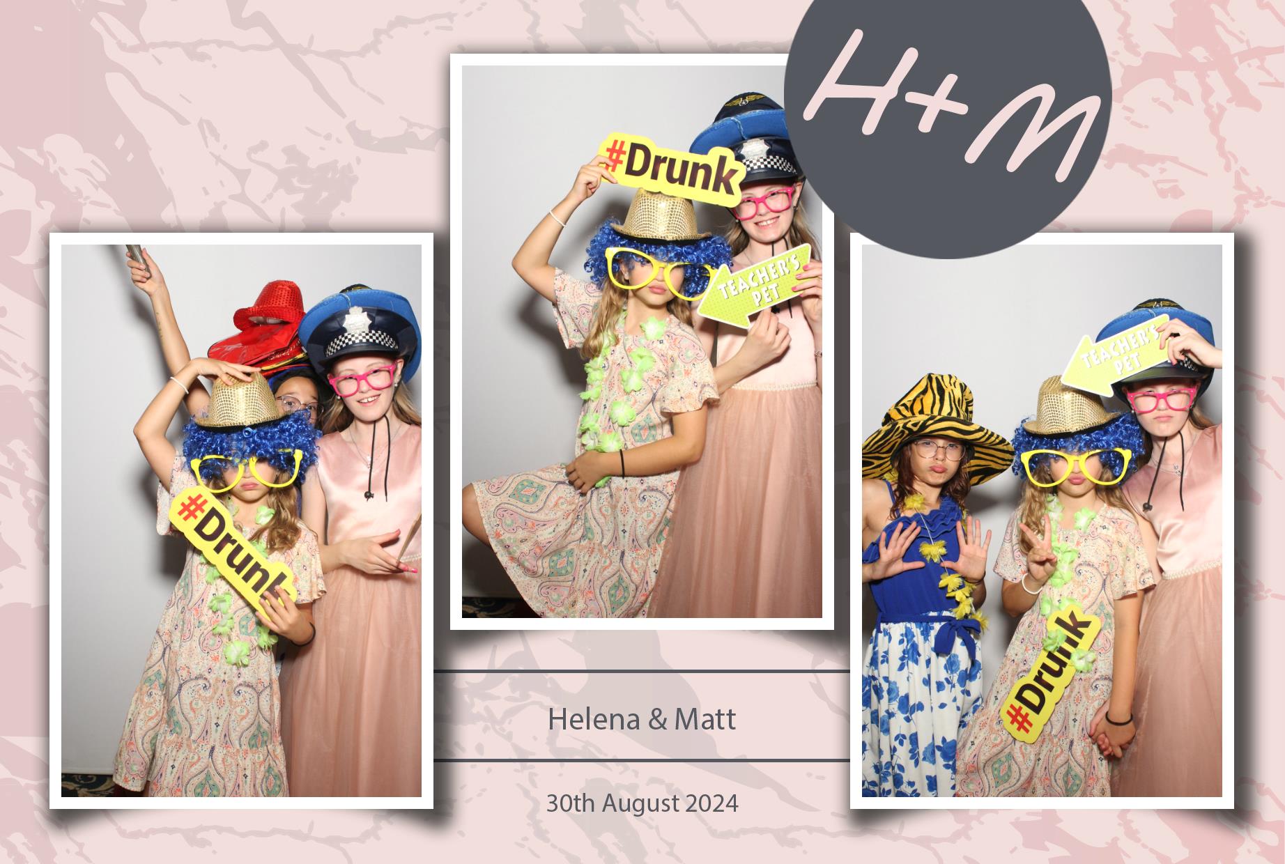 Helena & Matt's Wedding | View more photos from the event at gallery.myphotoboothexperience.co.uk/u/MyPhotoBoothExperienceLtd/Helena-Matts-Wedding