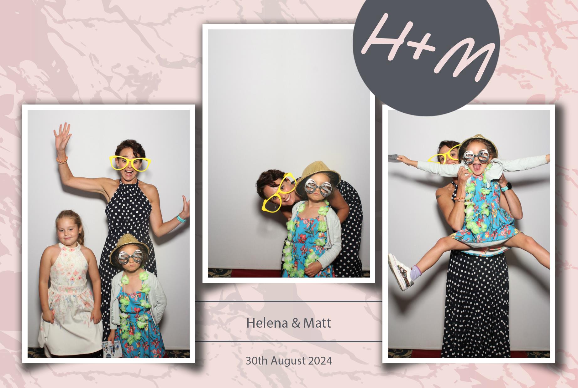 Helena & Matt's Wedding | View more photos from the event at gallery.myphotoboothexperience.co.uk/u/MyPhotoBoothExperienceLtd/Helena-Matts-Wedding