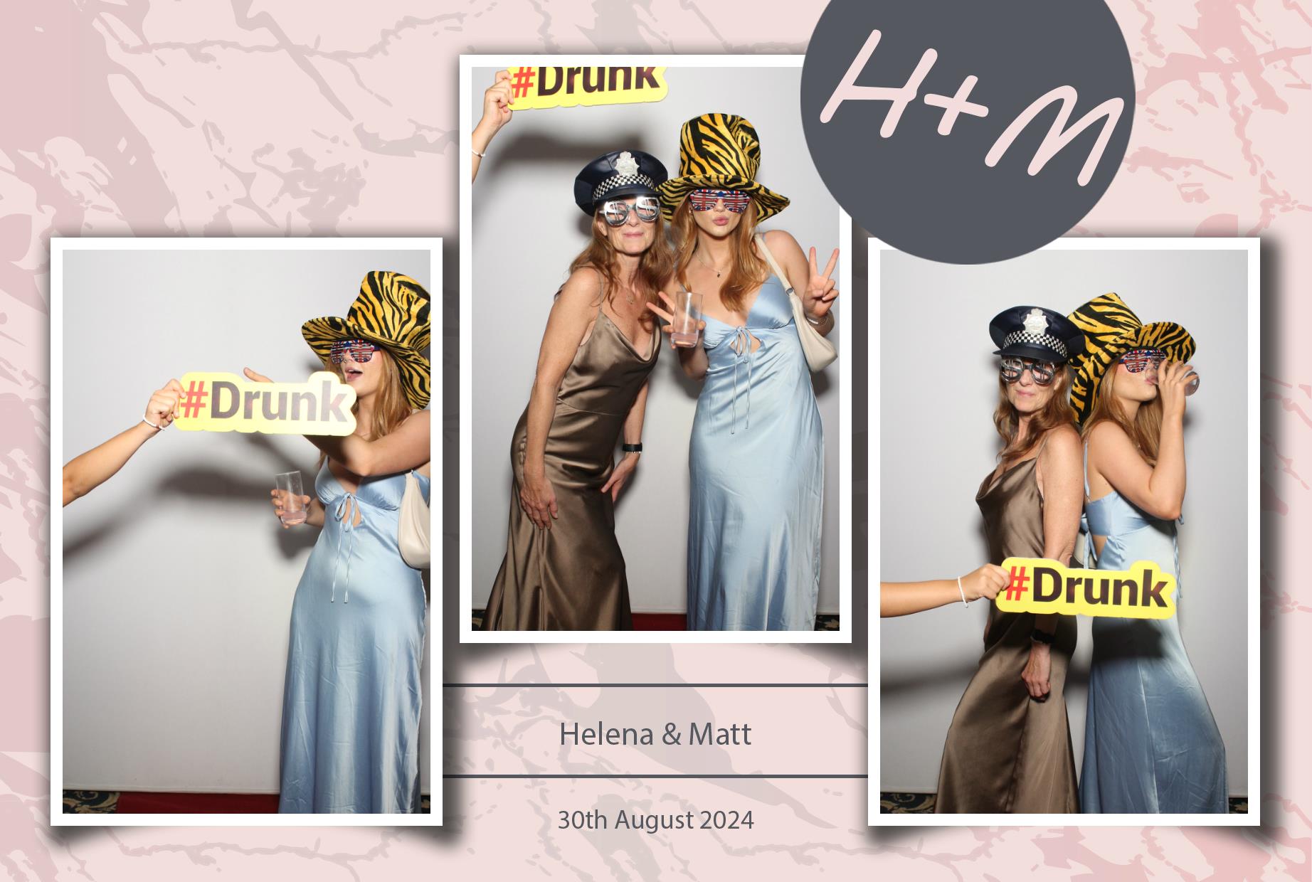Helena & Matt's Wedding | View more photos from the event at gallery.myphotoboothexperience.co.uk/u/MyPhotoBoothExperienceLtd/Helena-Matts-Wedding
