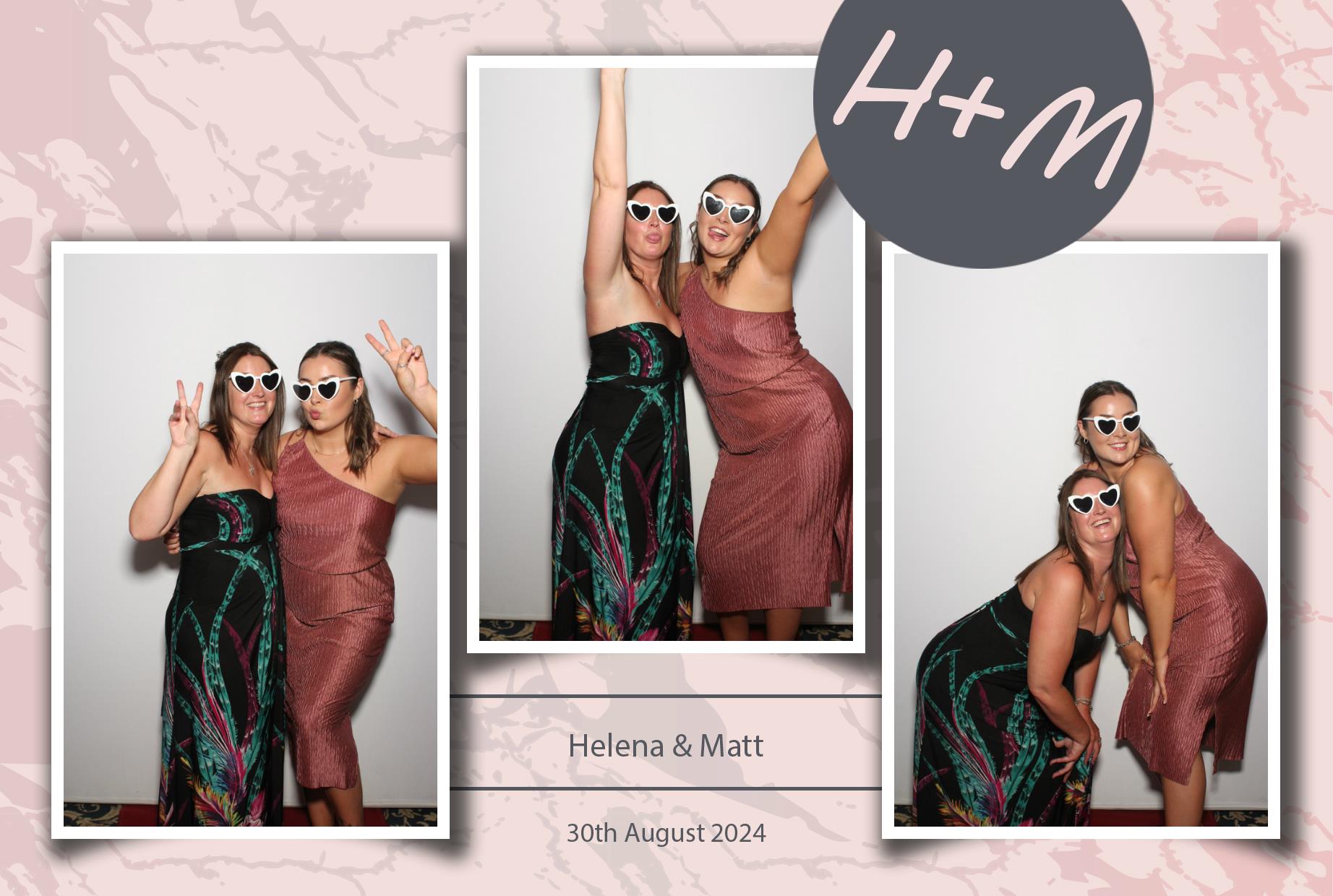 Helena & Matt's Wedding | View more photos from the event at gallery.myphotoboothexperience.co.uk/u/MyPhotoBoothExperienceLtd/Helena-Matts-Wedding