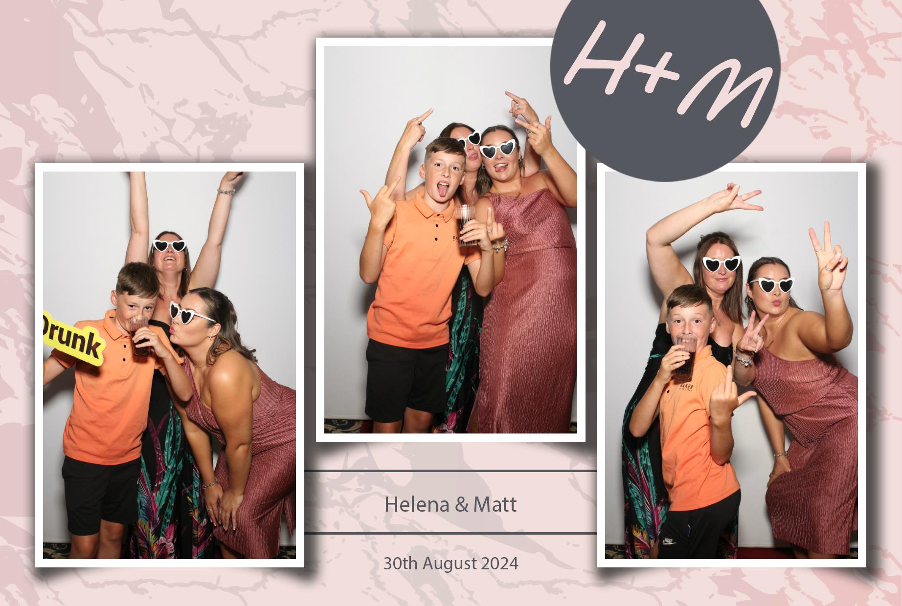 Helena & Matt's Wedding | View more photos from the event at gallery.myphotoboothexperience.co.uk/u/MyPhotoBoothExperienceLtd/Helena-Matts-Wedding