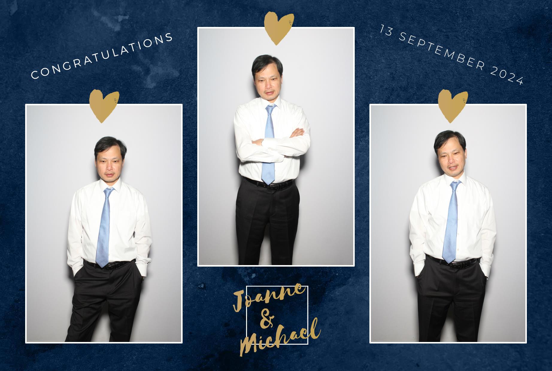 Joanne & Michael's Wedding | View more photos from the event at gallery.myphotoboothexperience.co.uk/u/MyPhotoBoothExperienceLtd/Joanne-Michaels-Wedding