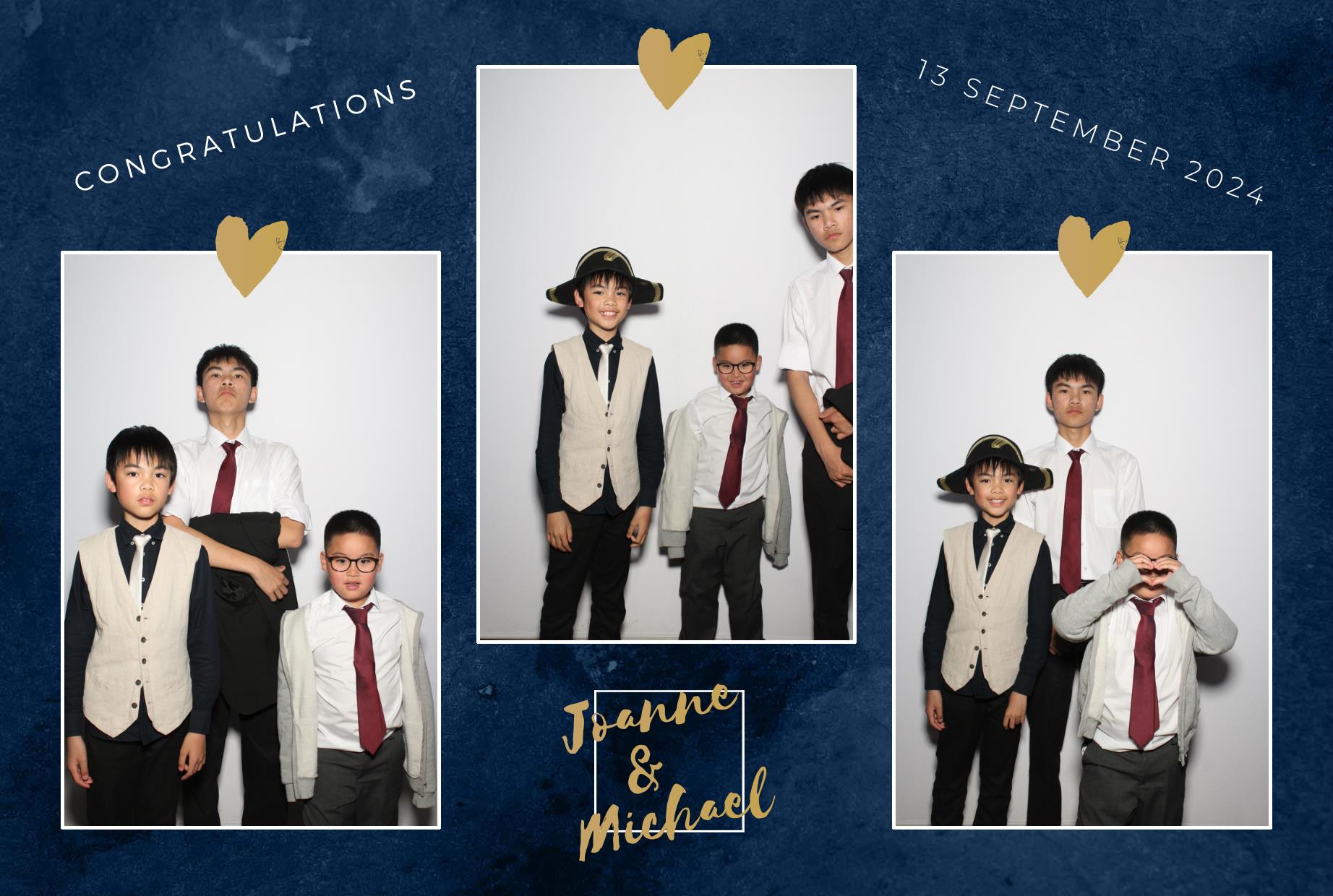 Joanne & Michael's Wedding | View more photos from the event at gallery.myphotoboothexperience.co.uk/u/MyPhotoBoothExperienceLtd/Joanne-Michaels-Wedding