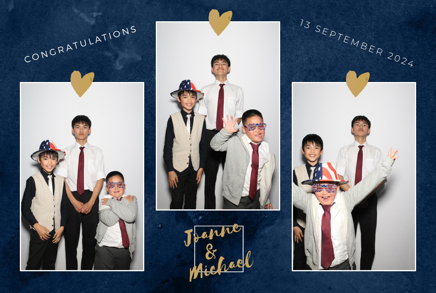 Joanne & Michael's Wedding | View more photos from the event at gallery.myphotoboothexperience.co.uk/u/MyPhotoBoothExperienceLtd/Joanne-Michaels-Wedding