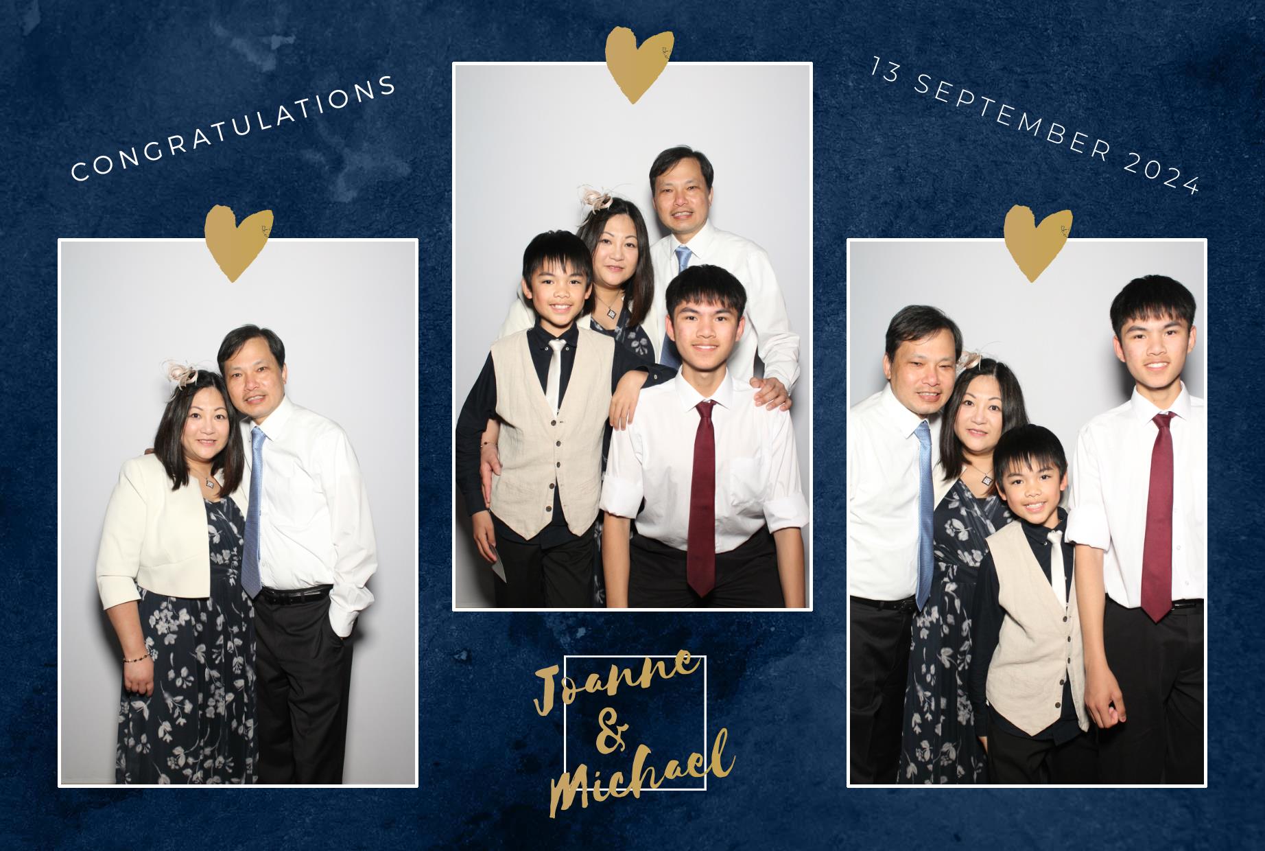 Joanne & Michael's Wedding | View more photos from the event at gallery.myphotoboothexperience.co.uk/u/MyPhotoBoothExperienceLtd/Joanne-Michaels-Wedding