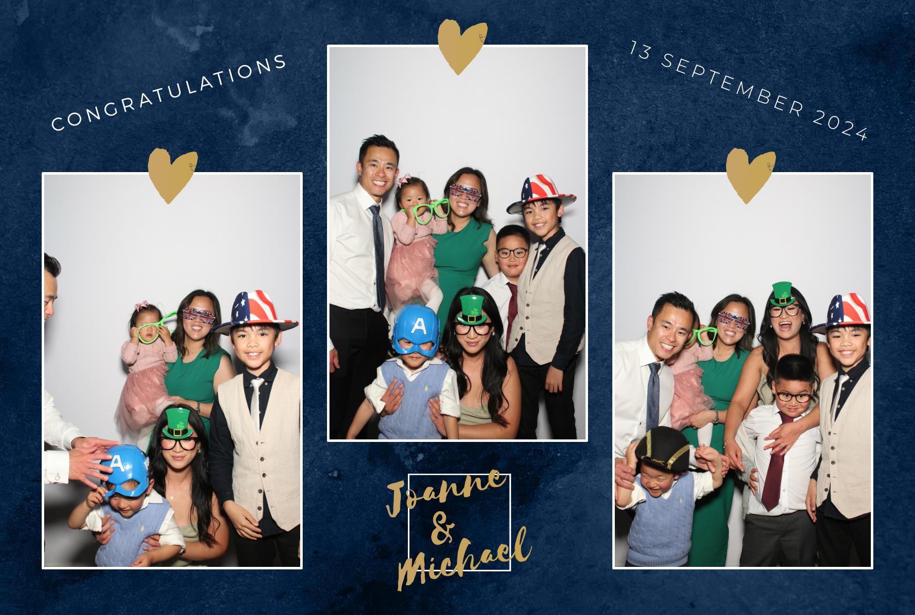 Joanne & Michael's Wedding | View more photos from the event at gallery.myphotoboothexperience.co.uk/u/MyPhotoBoothExperienceLtd/Joanne-Michaels-Wedding
