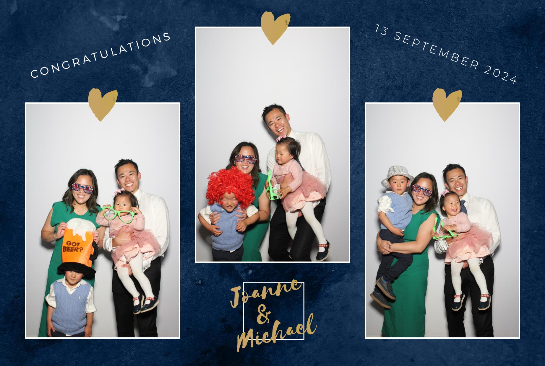 Joanne & Michael's Wedding | View more photos from the event at gallery.myphotoboothexperience.co.uk/u/MyPhotoBoothExperienceLtd/Joanne-Michaels-Wedding
