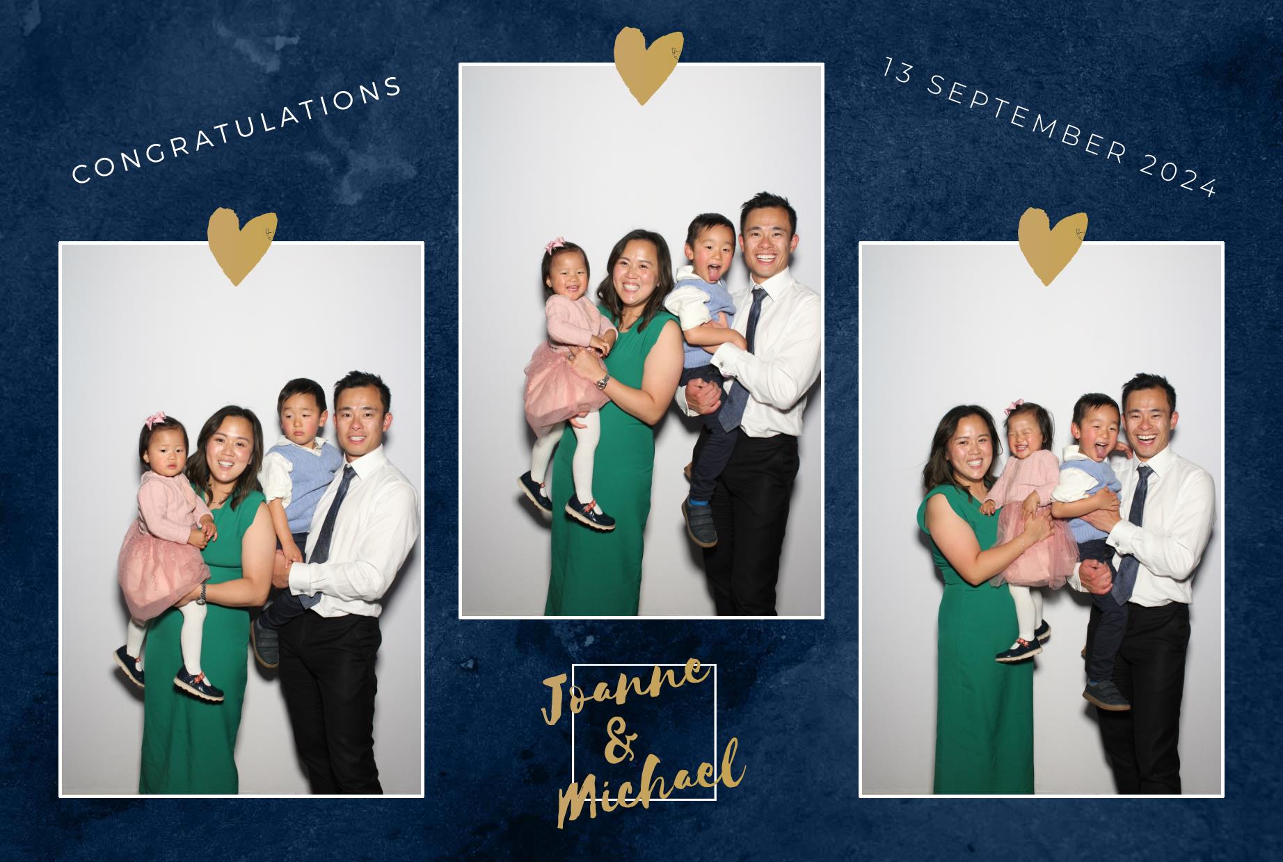 Joanne & Michael's Wedding | View more photos from the event at gallery.myphotoboothexperience.co.uk/u/MyPhotoBoothExperienceLtd/Joanne-Michaels-Wedding