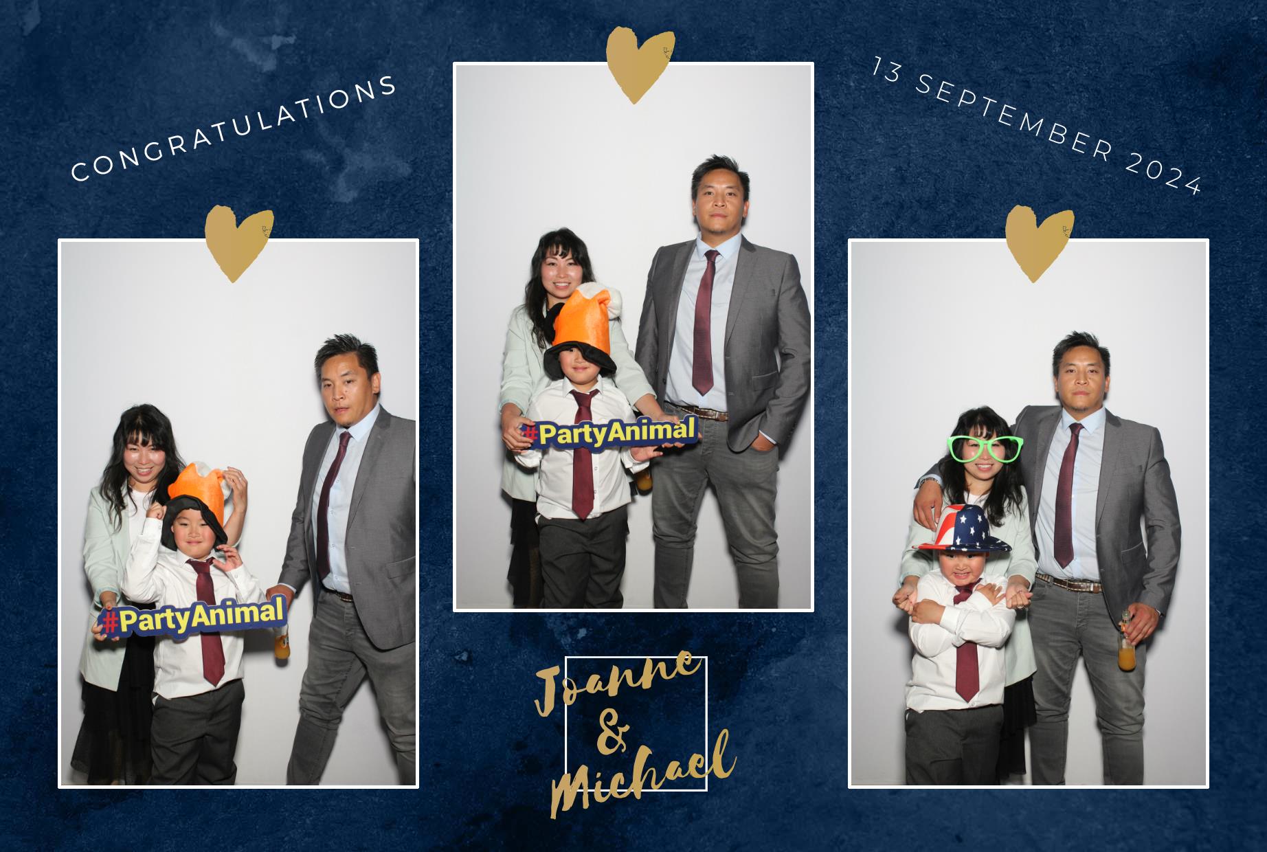 Joanne & Michael's Wedding | View more photos from the event at gallery.myphotoboothexperience.co.uk/u/MyPhotoBoothExperienceLtd/Joanne-Michaels-Wedding