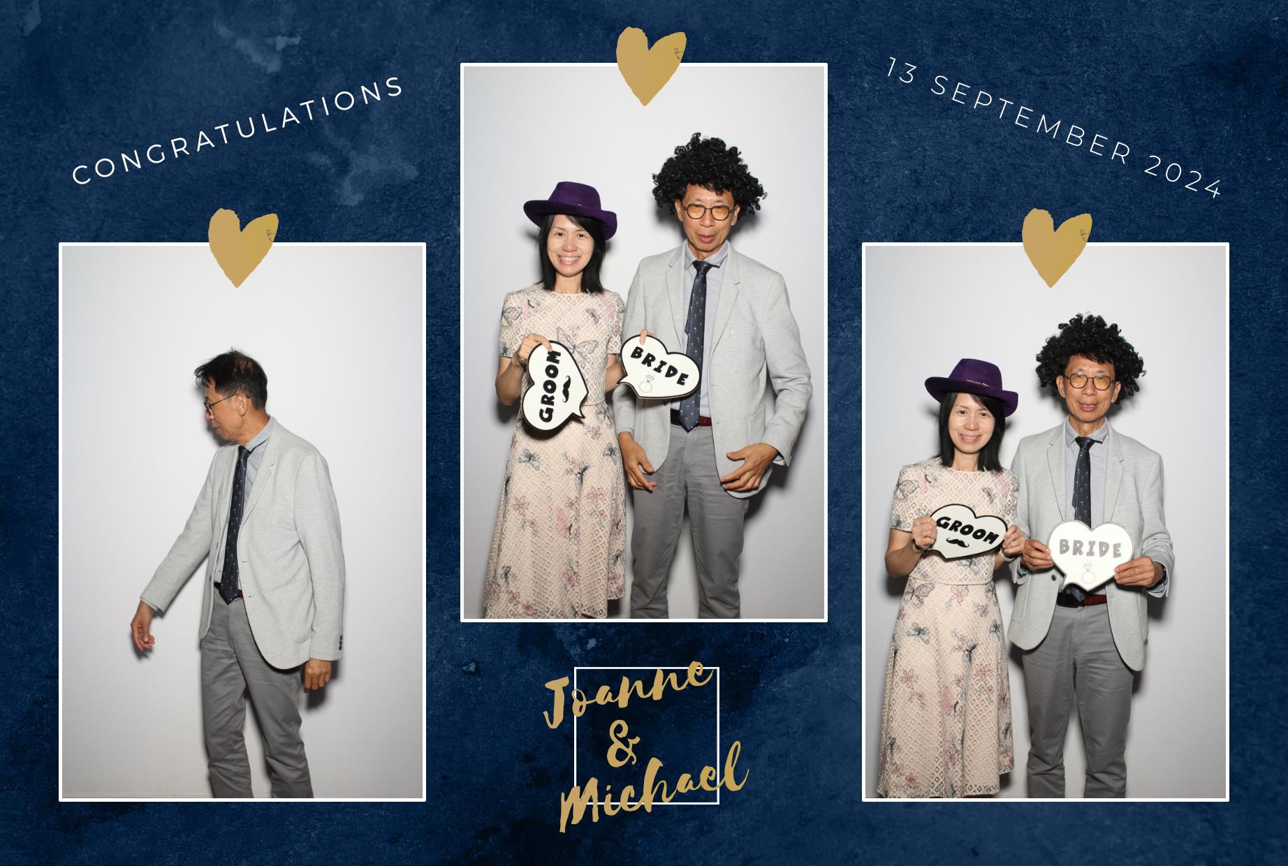 Joanne & Michael's Wedding | View more photos from the event at gallery.myphotoboothexperience.co.uk/u/MyPhotoBoothExperienceLtd/Joanne-Michaels-Wedding