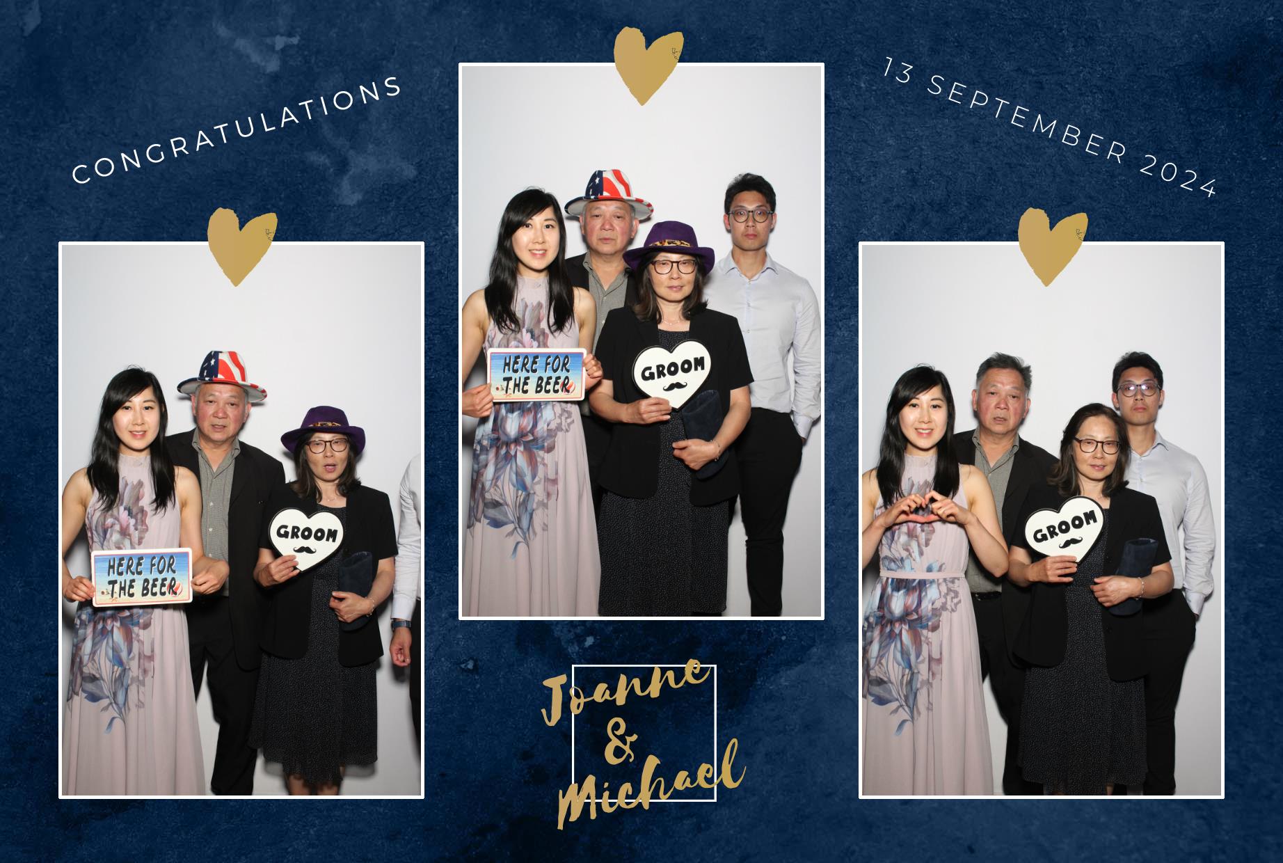 Joanne & Michael's Wedding | View more photos from the event at gallery.myphotoboothexperience.co.uk/u/MyPhotoBoothExperienceLtd/Joanne-Michaels-Wedding