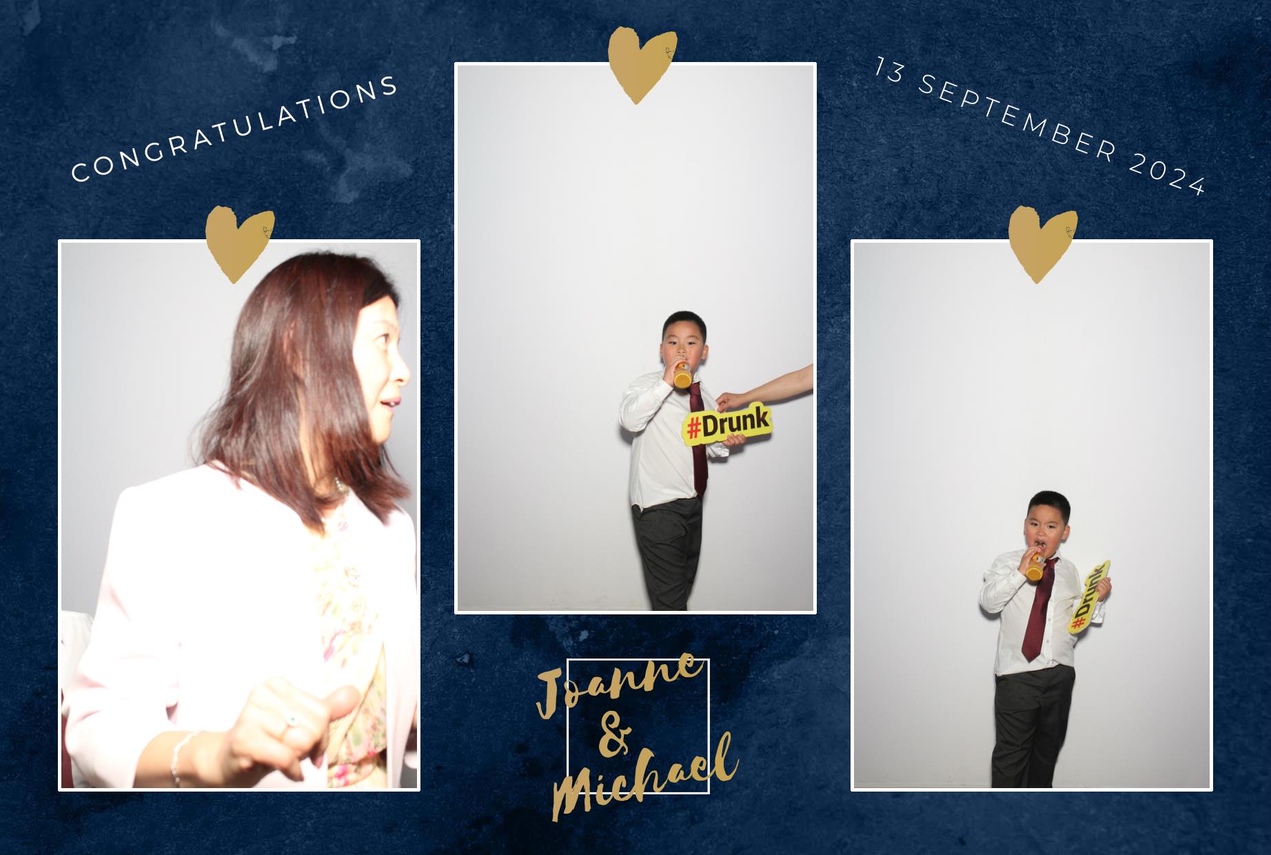 Joanne & Michael's Wedding | View more photos from the event at gallery.myphotoboothexperience.co.uk/u/MyPhotoBoothExperienceLtd/Joanne-Michaels-Wedding