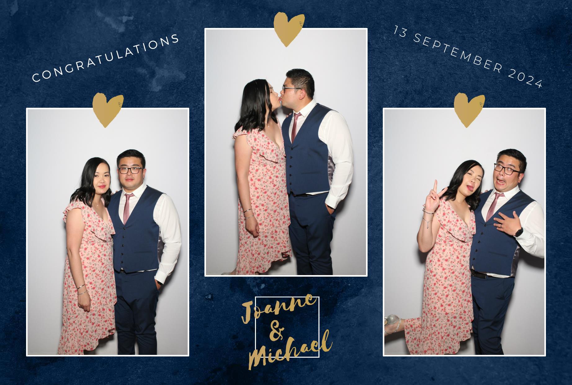 Joanne & Michael's Wedding | View more photos from the event at gallery.myphotoboothexperience.co.uk/u/MyPhotoBoothExperienceLtd/Joanne-Michaels-Wedding