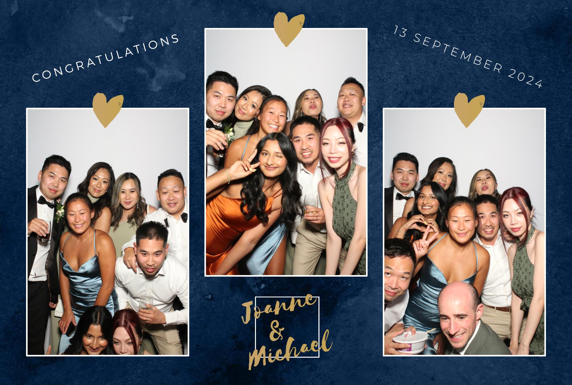 Joanne & Michael's Wedding | View more photos from the event at gallery.myphotoboothexperience.co.uk/u/MyPhotoBoothExperienceLtd/Joanne-Michaels-Wedding