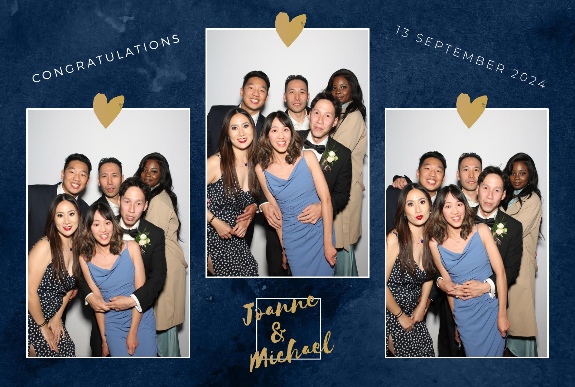 Joanne & Michael's Wedding | View more photos from the event at gallery.myphotoboothexperience.co.uk/u/MyPhotoBoothExperienceLtd/Joanne-Michaels-Wedding