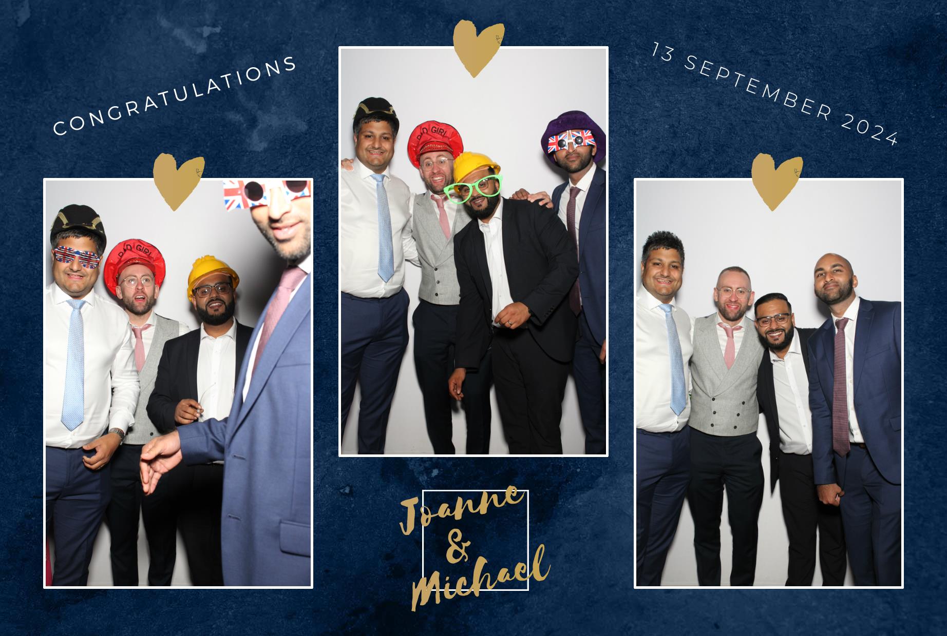 Joanne & Michael's Wedding | View more photos from the event at gallery.myphotoboothexperience.co.uk/u/MyPhotoBoothExperienceLtd/Joanne-Michaels-Wedding