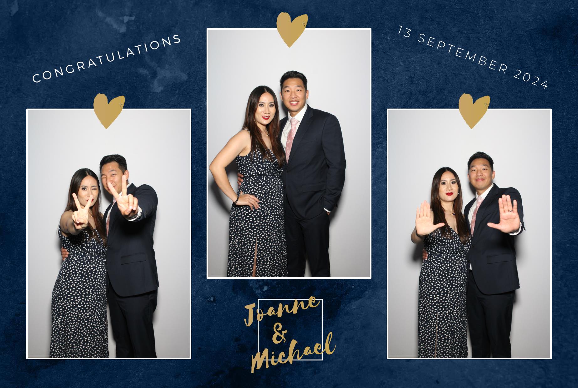 Joanne & Michael's Wedding | View more photos from the event at gallery.myphotoboothexperience.co.uk/u/MyPhotoBoothExperienceLtd/Joanne-Michaels-Wedding