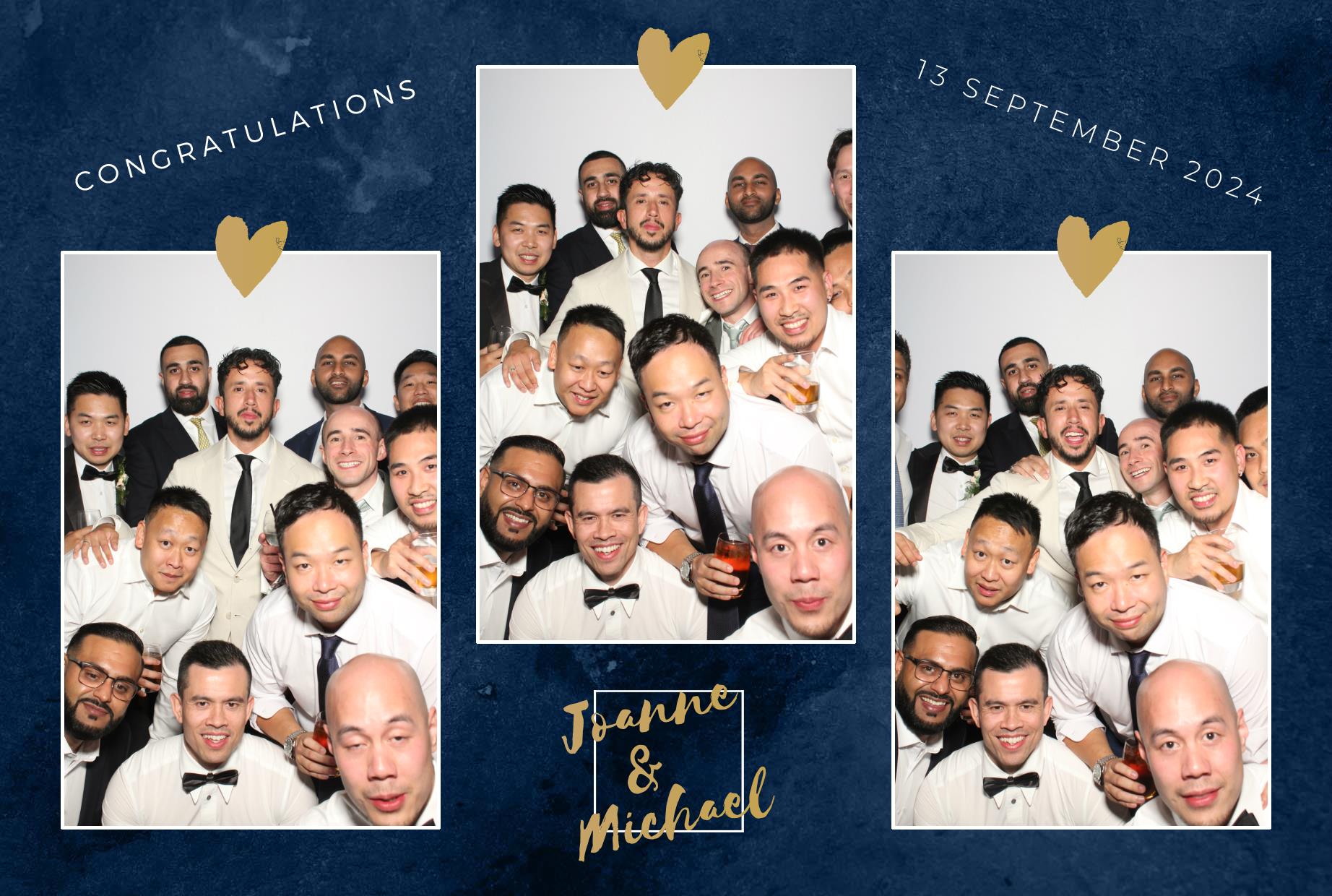 Joanne & Michael's Wedding | View more photos from the event at gallery.myphotoboothexperience.co.uk/u/MyPhotoBoothExperienceLtd/Joanne-Michaels-Wedding
