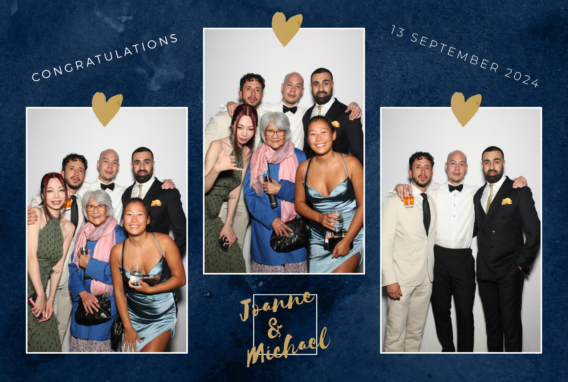 Joanne & Michael's Wedding | View more photos from the event at gallery.myphotoboothexperience.co.uk/u/MyPhotoBoothExperienceLtd/Joanne-Michaels-Wedding