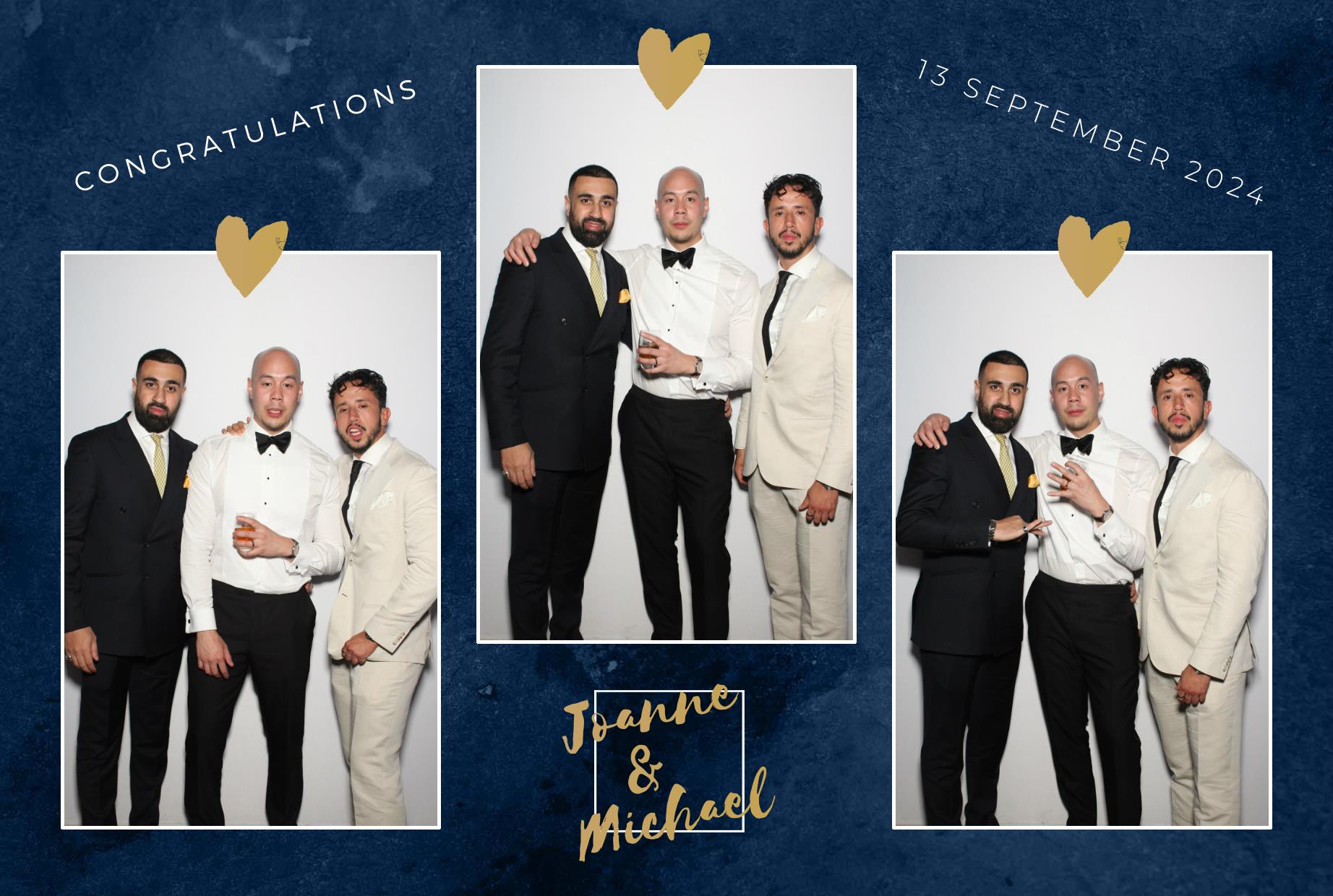 Joanne & Michael's Wedding | View more photos from the event at gallery.myphotoboothexperience.co.uk/u/MyPhotoBoothExperienceLtd/Joanne-Michaels-Wedding