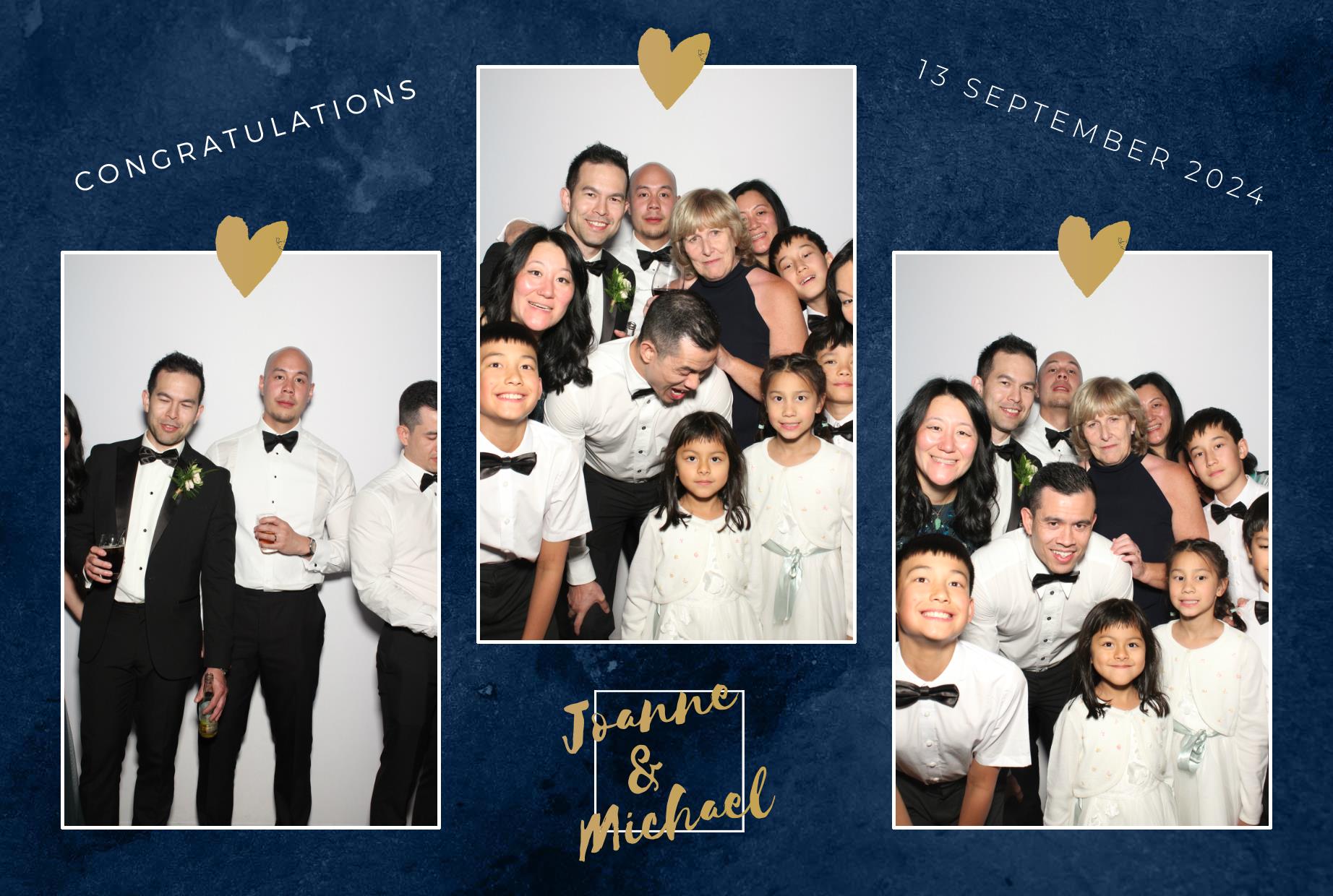 Joanne & Michael's Wedding | View more photos from the event at gallery.myphotoboothexperience.co.uk/u/MyPhotoBoothExperienceLtd/Joanne-Michaels-Wedding