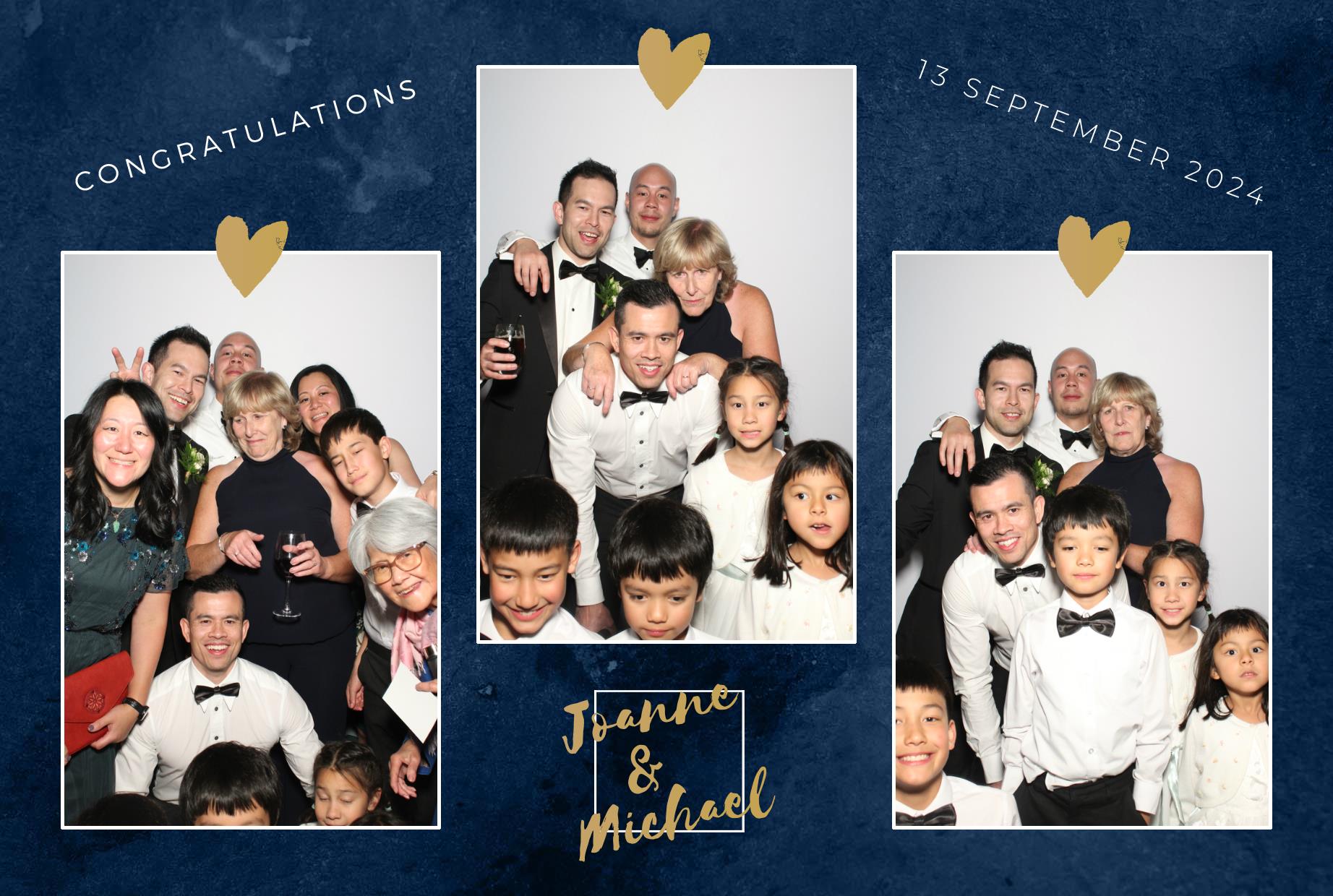 Joanne & Michael's Wedding | View more photos from the event at gallery.myphotoboothexperience.co.uk/u/MyPhotoBoothExperienceLtd/Joanne-Michaels-Wedding