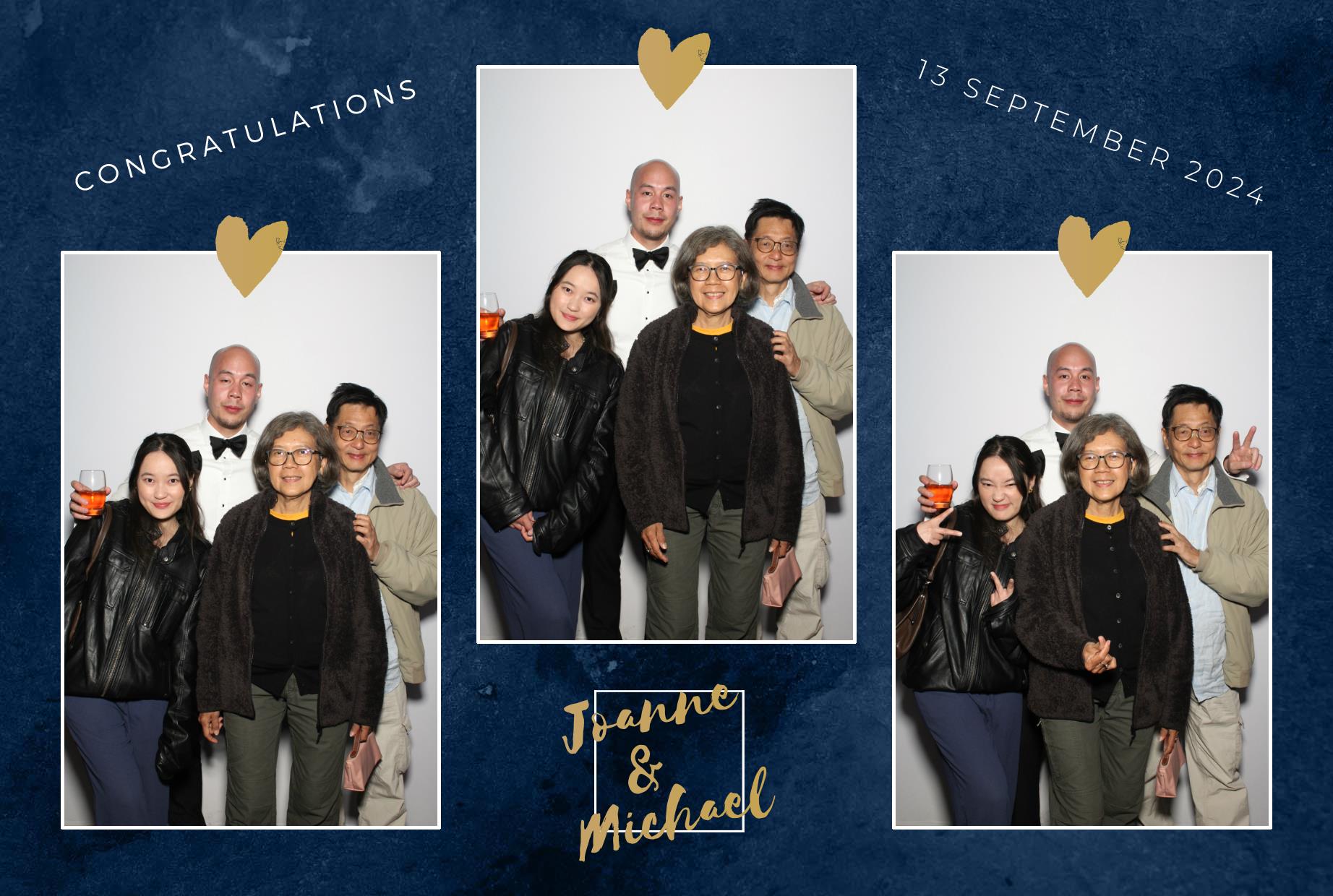 Joanne & Michael's Wedding | View more photos from the event at gallery.myphotoboothexperience.co.uk/u/MyPhotoBoothExperienceLtd/Joanne-Michaels-Wedding