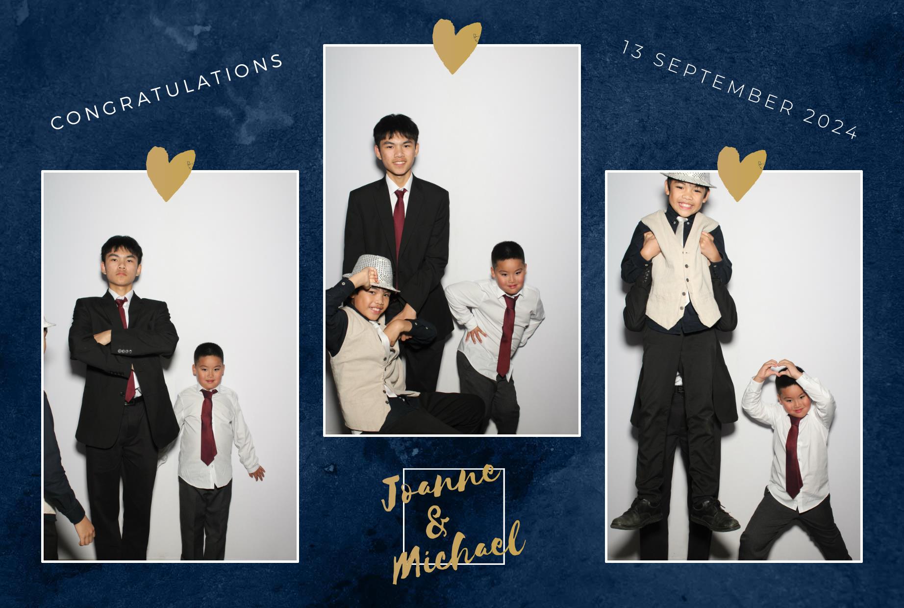 Joanne & Michael's Wedding | View more photos from the event at gallery.myphotoboothexperience.co.uk/u/MyPhotoBoothExperienceLtd/Joanne-Michaels-Wedding
